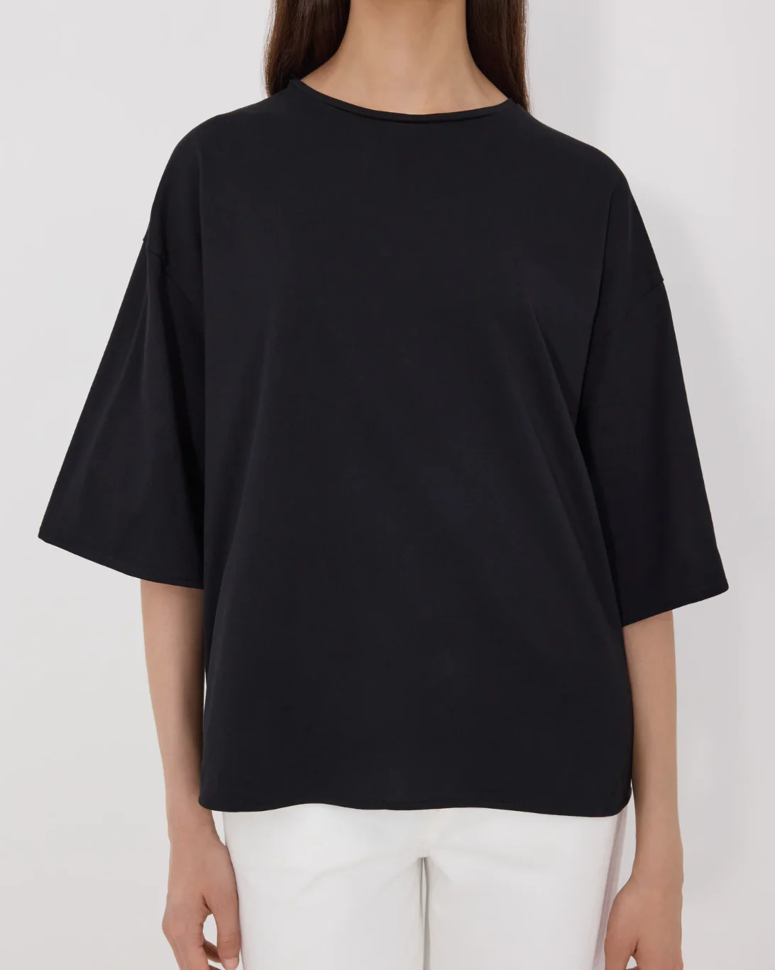 Osis Boxy T-Shirt | Black - Image 4