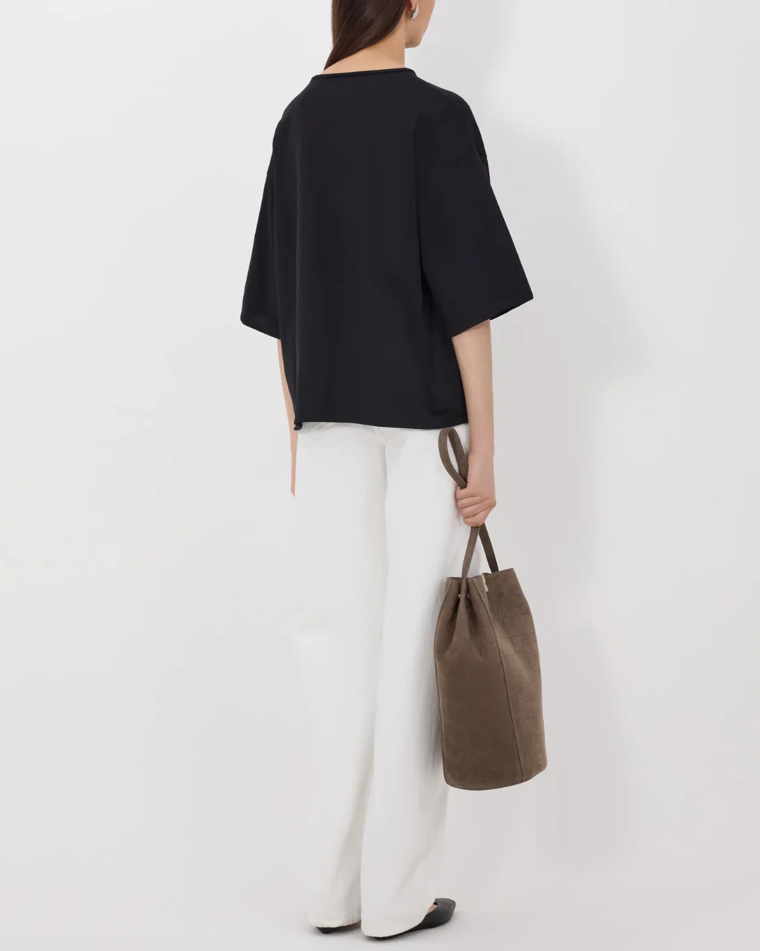 Osis Boxy T-Shirt | Black - Image 5