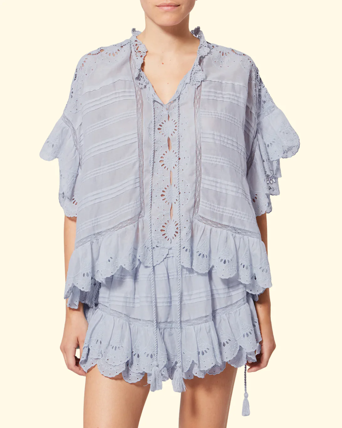 Payton Top | Light Blue - Image 2