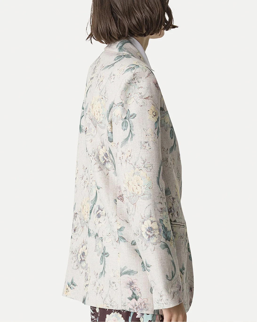 Peonia My Love Hopsack Jacket | Glicine - Image 5