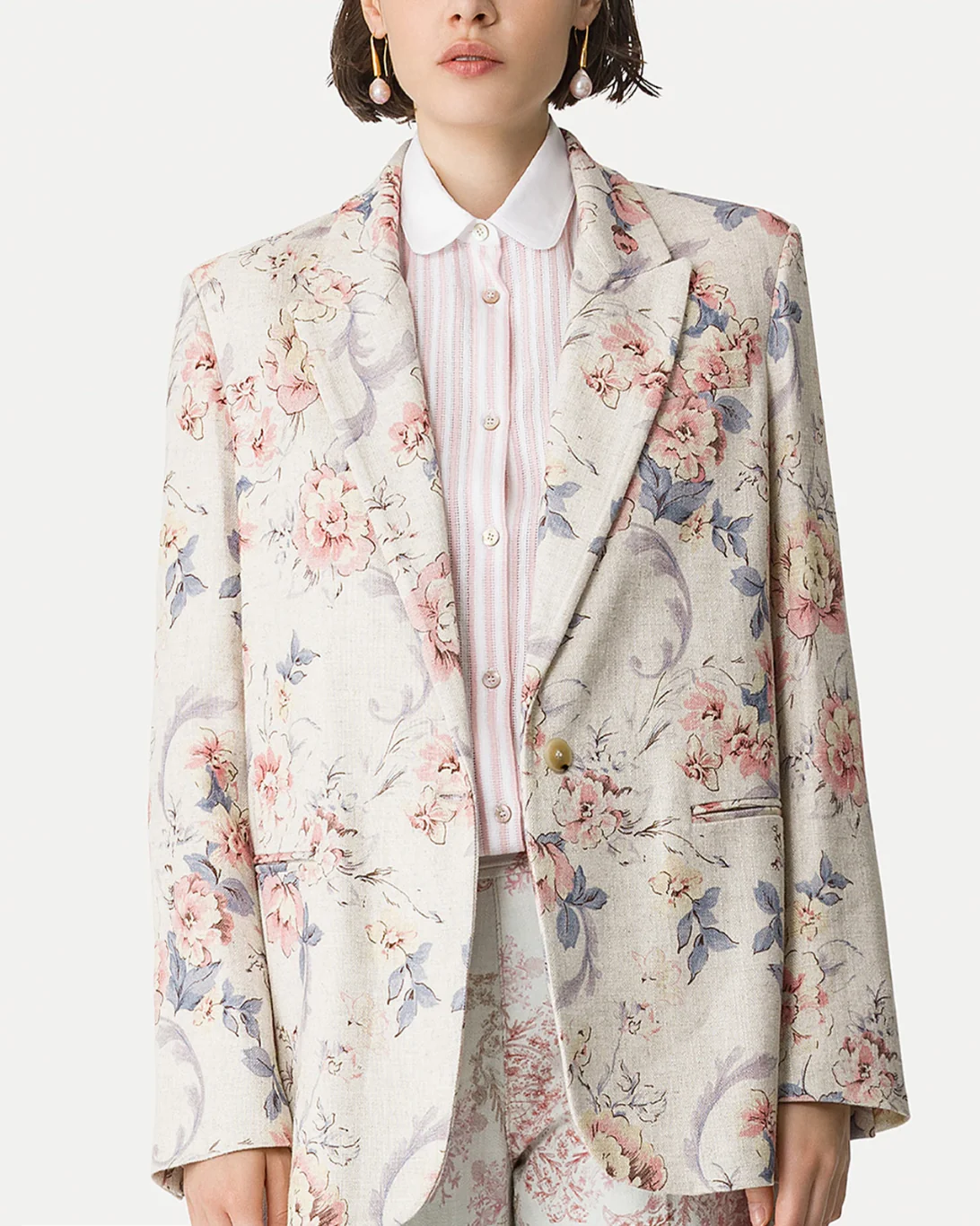 Peonia My Love Hopsack Jacket | Peonia - Image 2