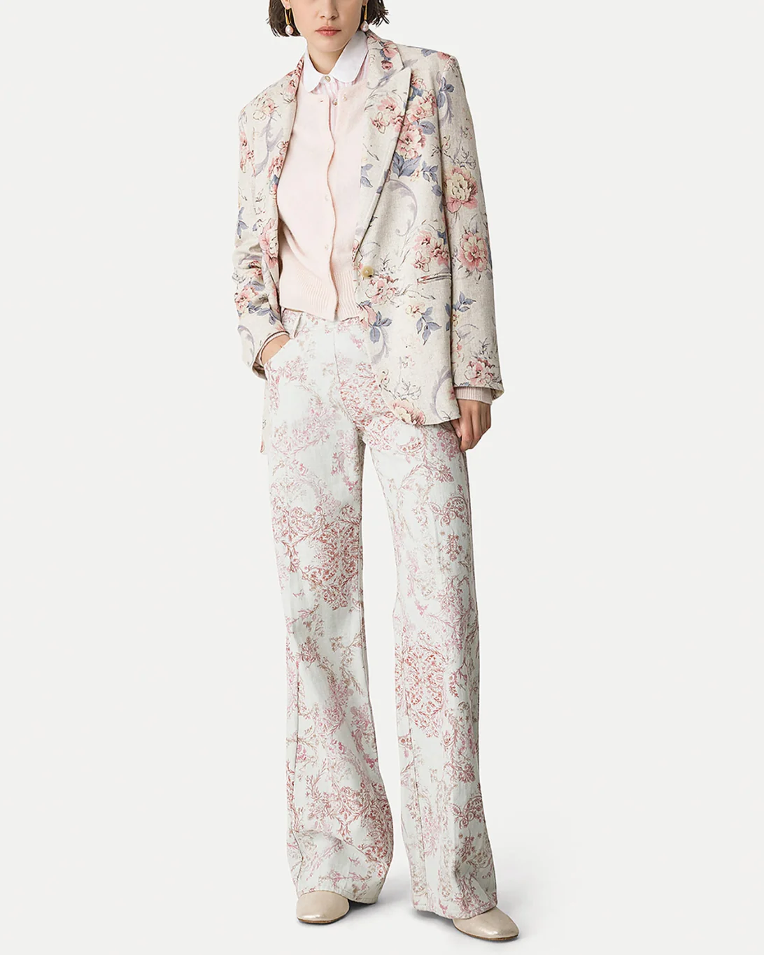 Peonia My Love Hopsack Jacket | Peonia - Image 5