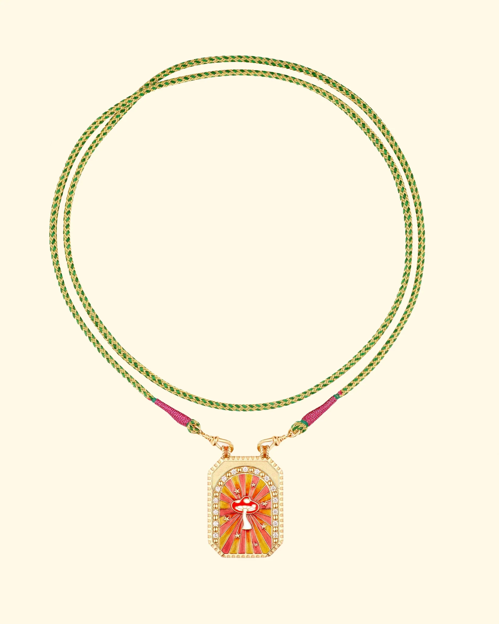 Pink Mushroom Scapular - ONLINE ONLY