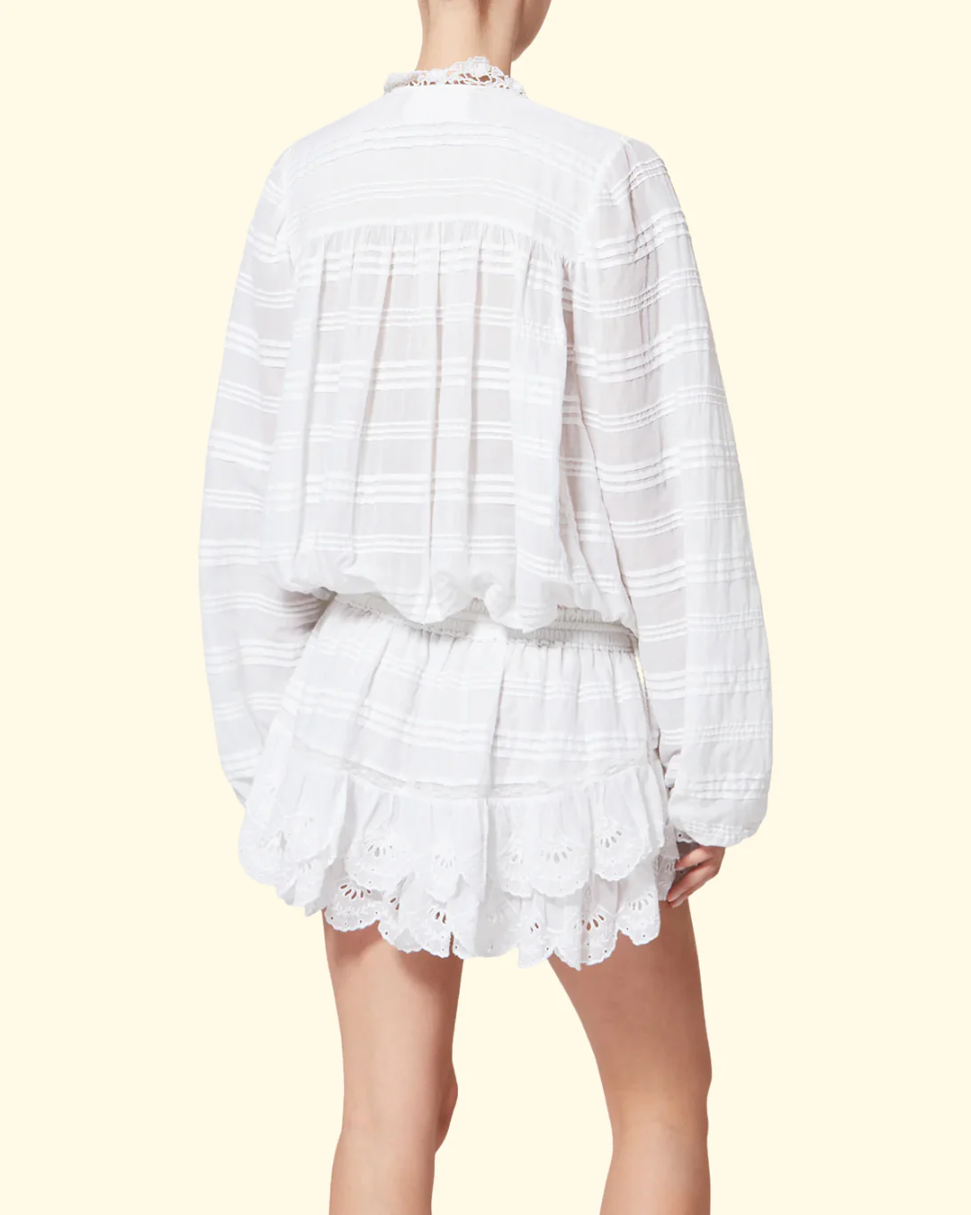 Preya Dress | White - Image 3