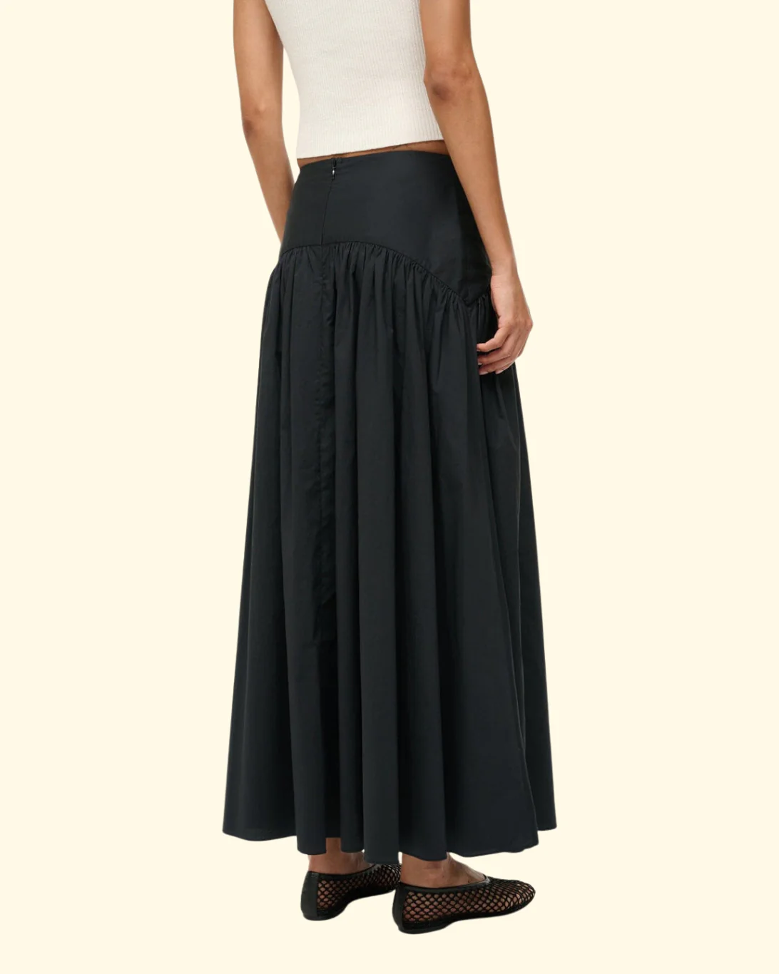 Procida Skirt | Black - Image 3