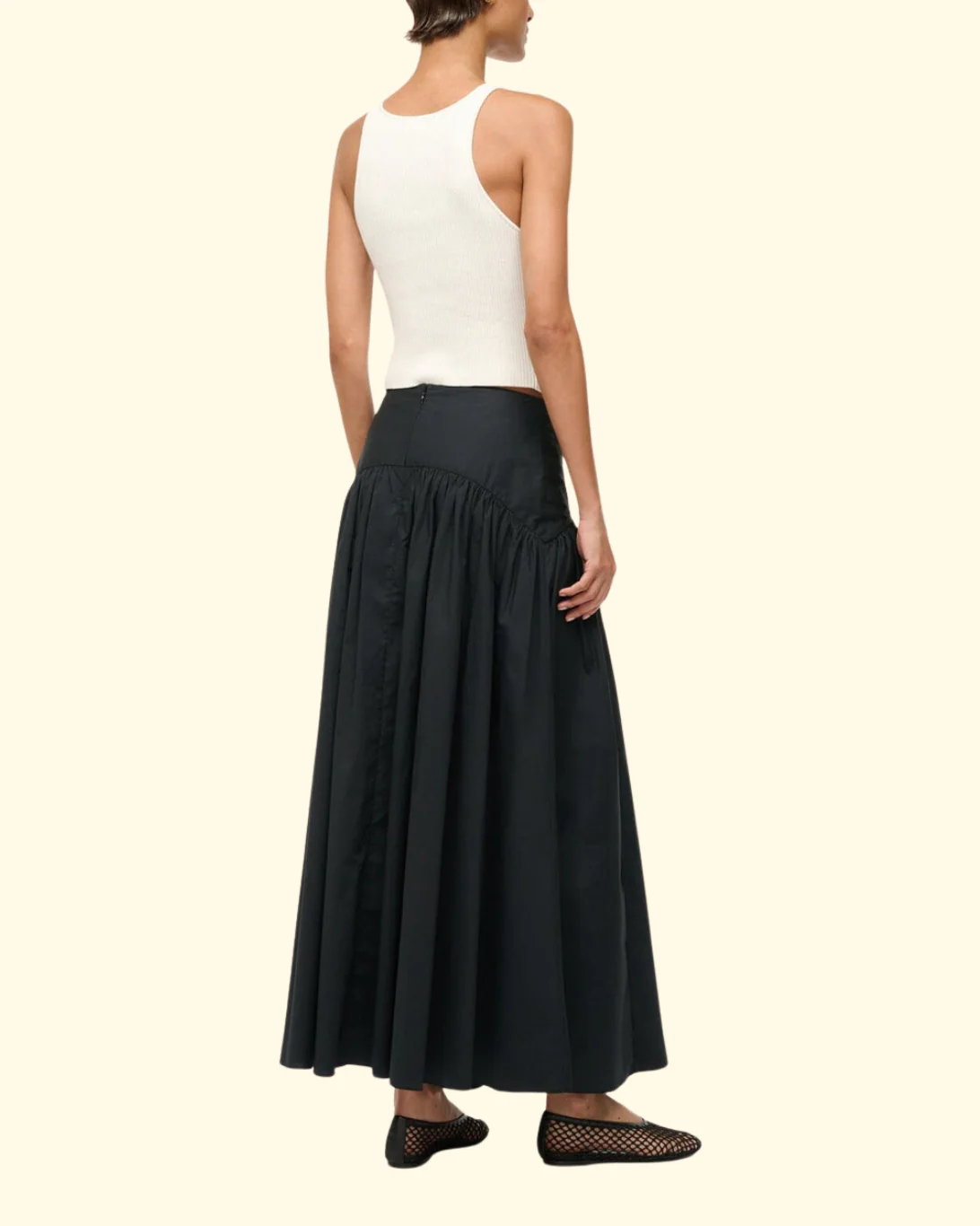 Procida Skirt | Black - Image 4
