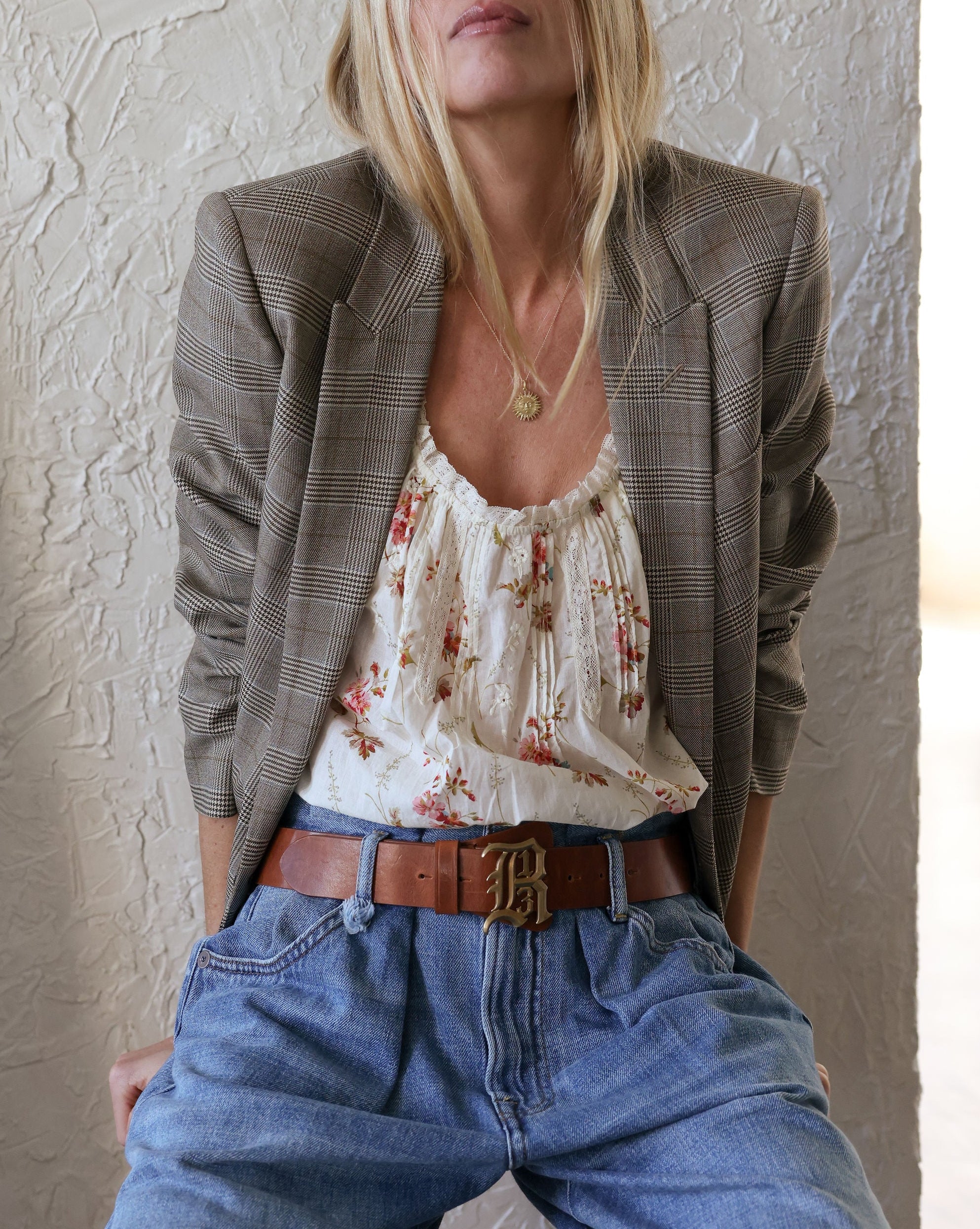 R13 Buckle Belt | Brown - Image 2