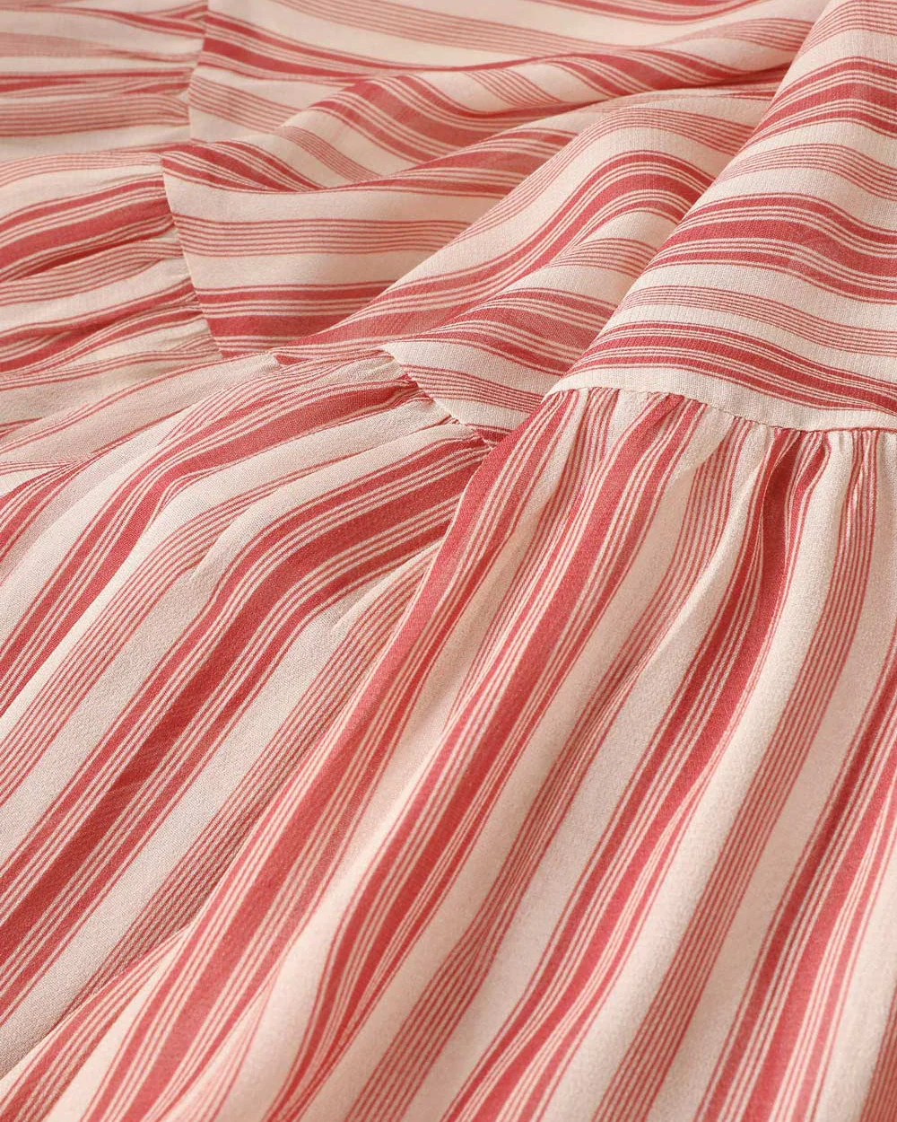 Rebellion Bohemian Midi Skirt | Red Stripe - Image 4