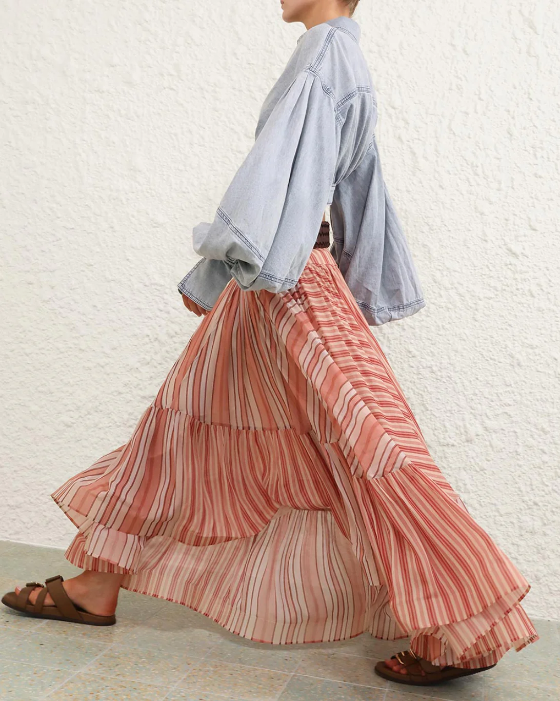 Rebellion Denim Wrap Top | Castaway - Image 6