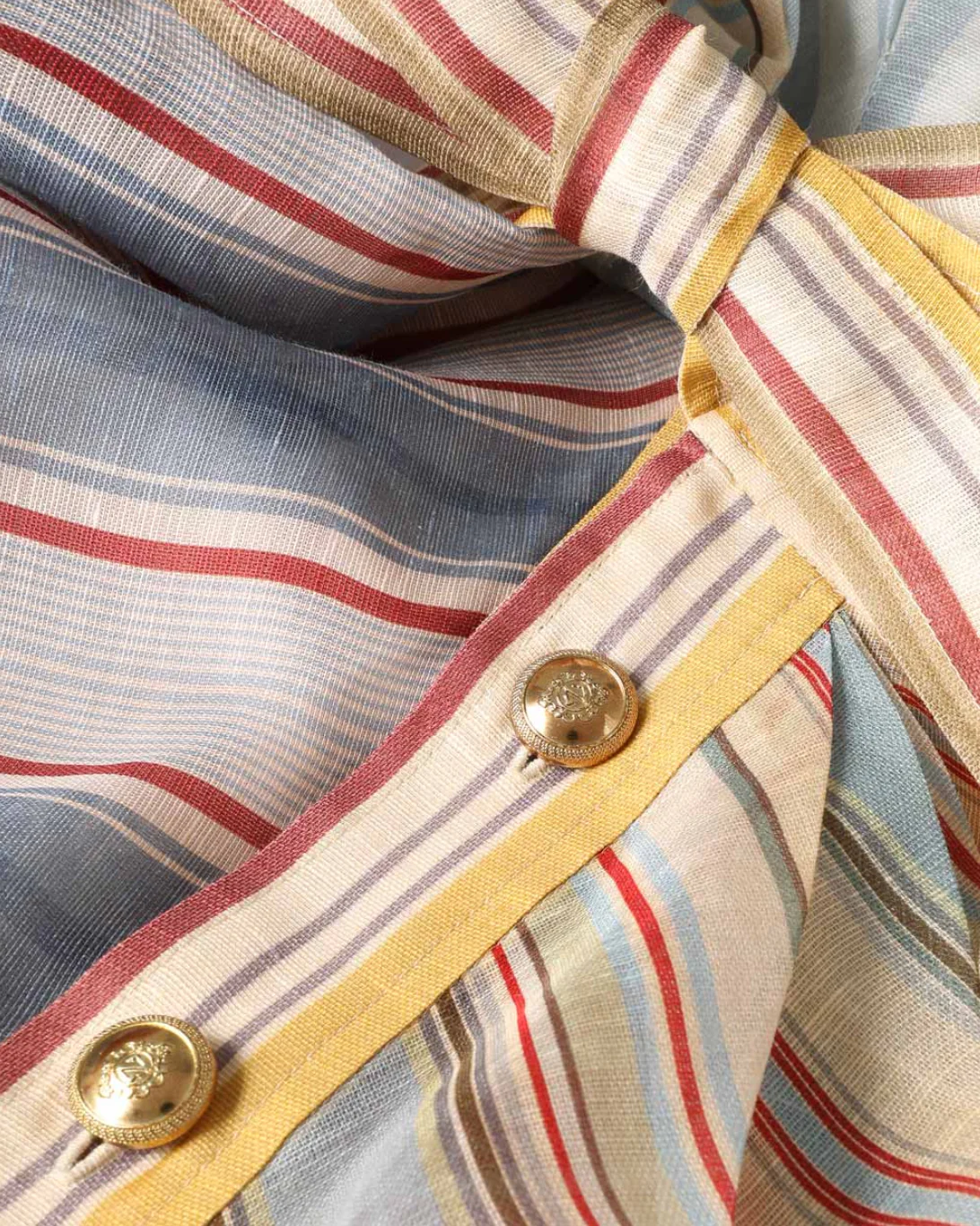 Rebellion Striped Mini Dress | Spliced Stripes - Image 6