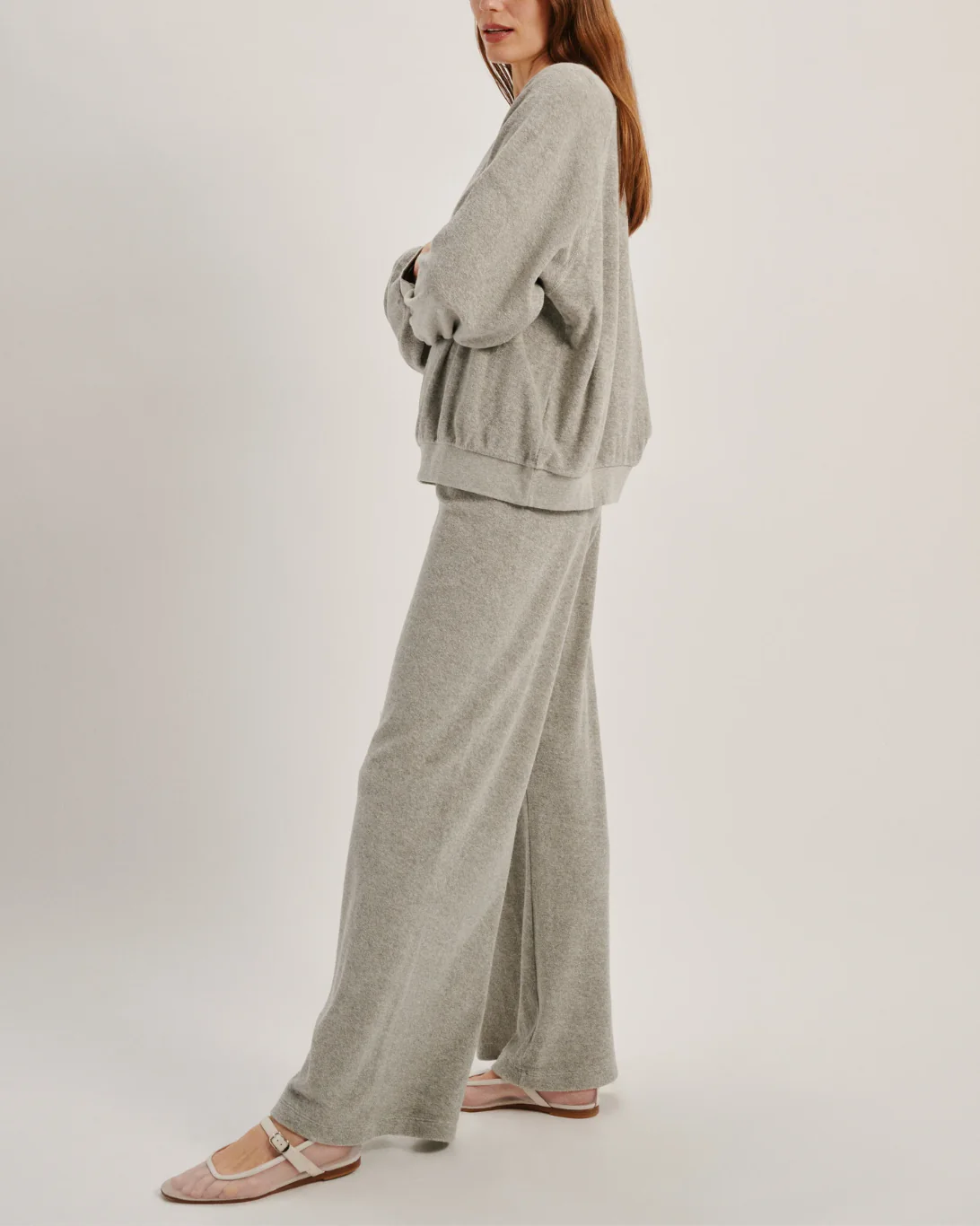 Samos Sweatshirt | Heather Grey - Image 4