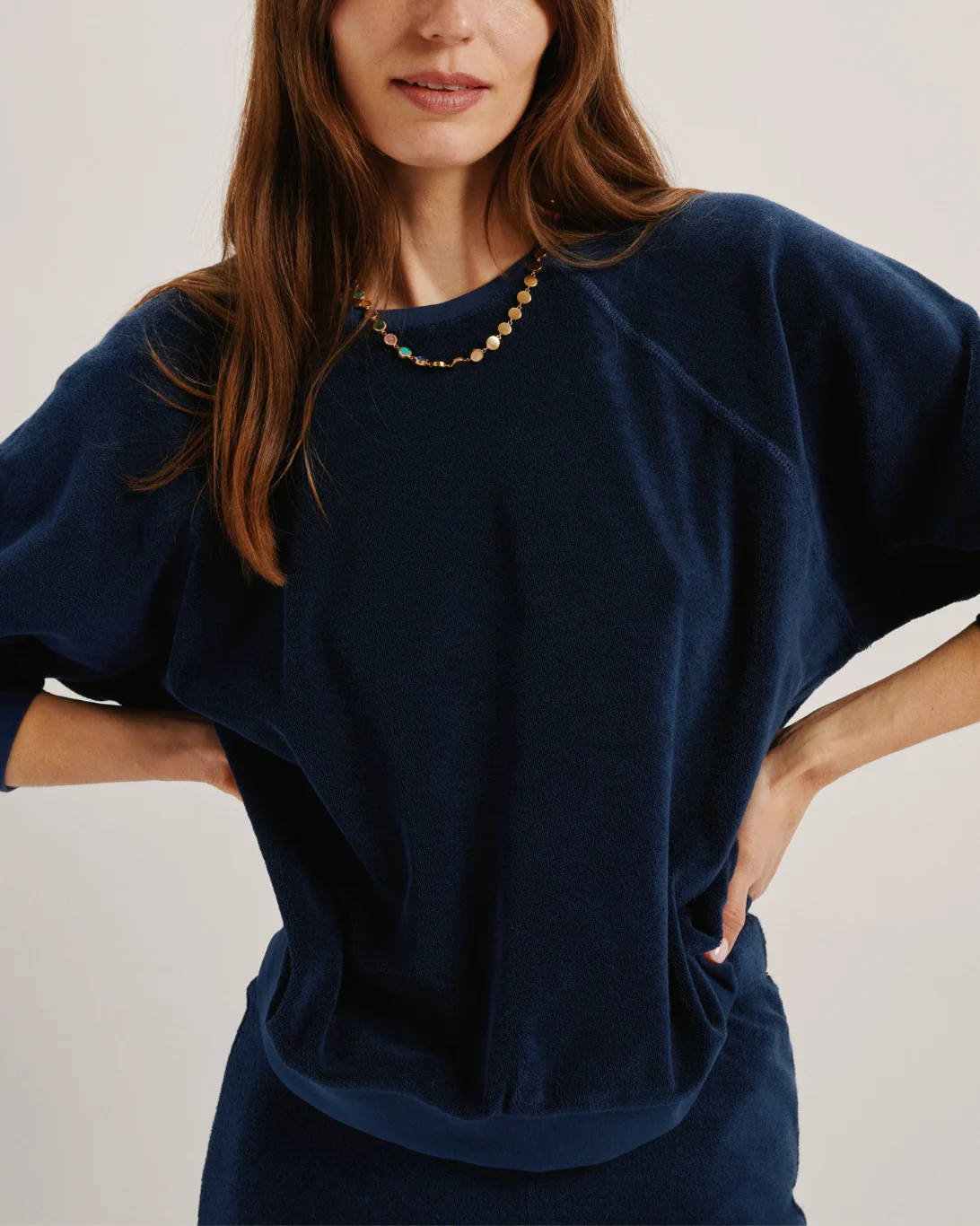 Samos Sweatshirt | Navy - Image 3