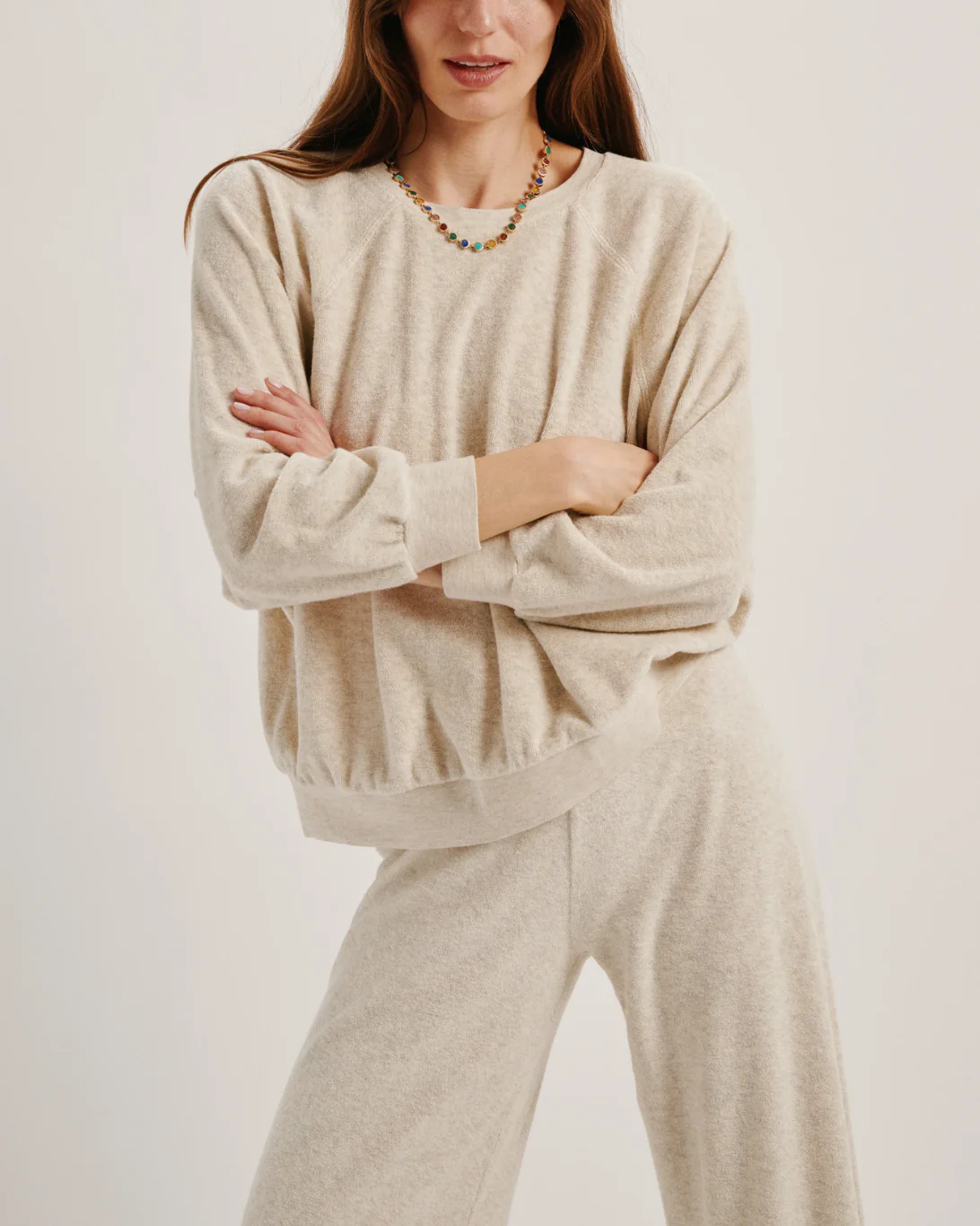 Samos Sweatshirt | Oatmeal - Image 2