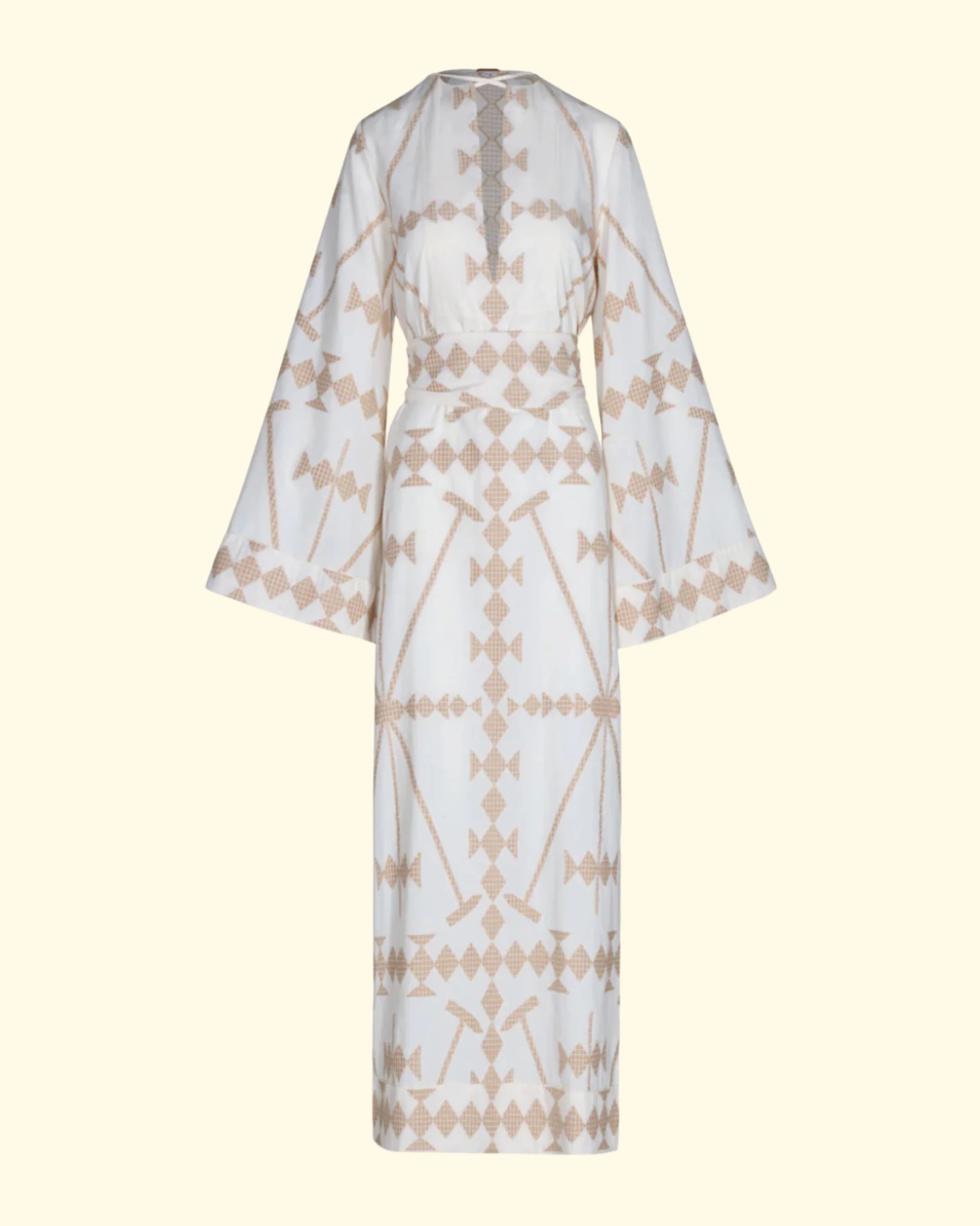 Savannah Tunic Dress | Ecru Sand