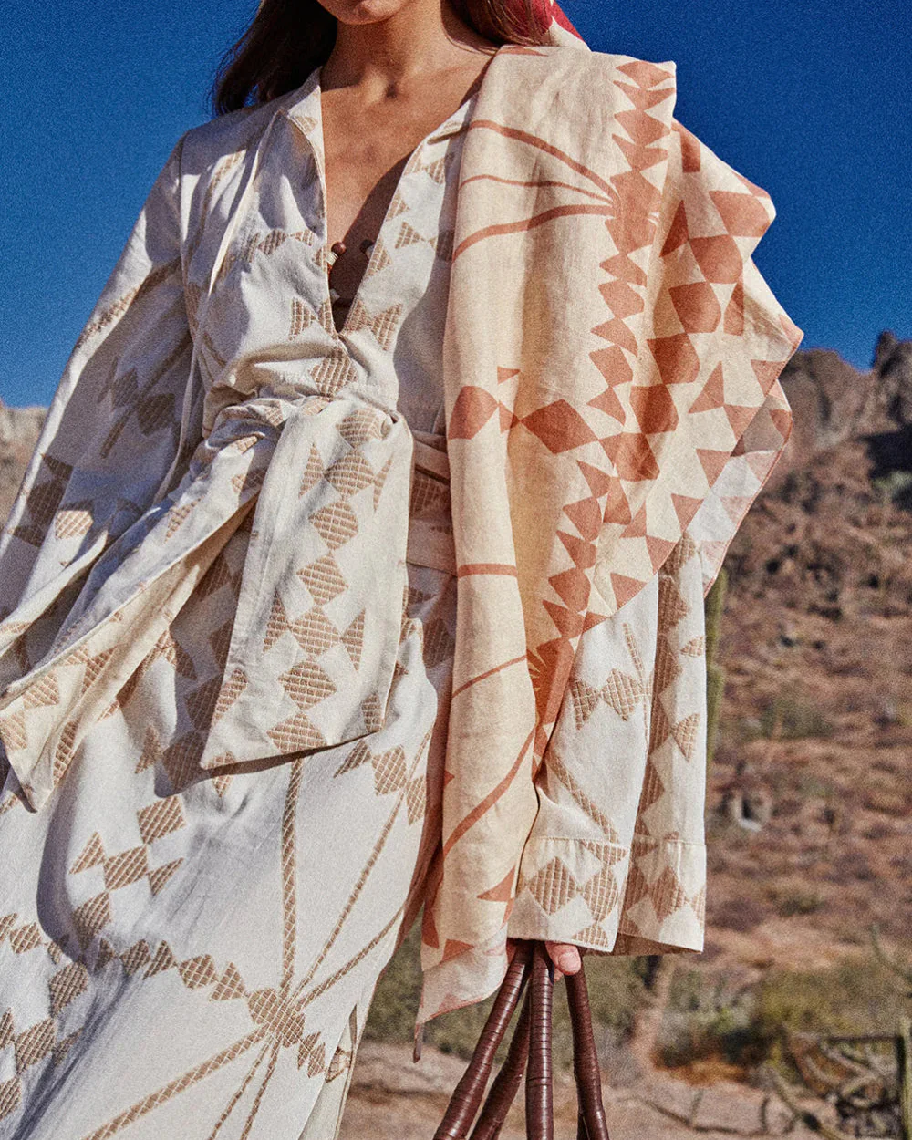 Savannah Tunic Dress | Ecru Sand - Image 4
