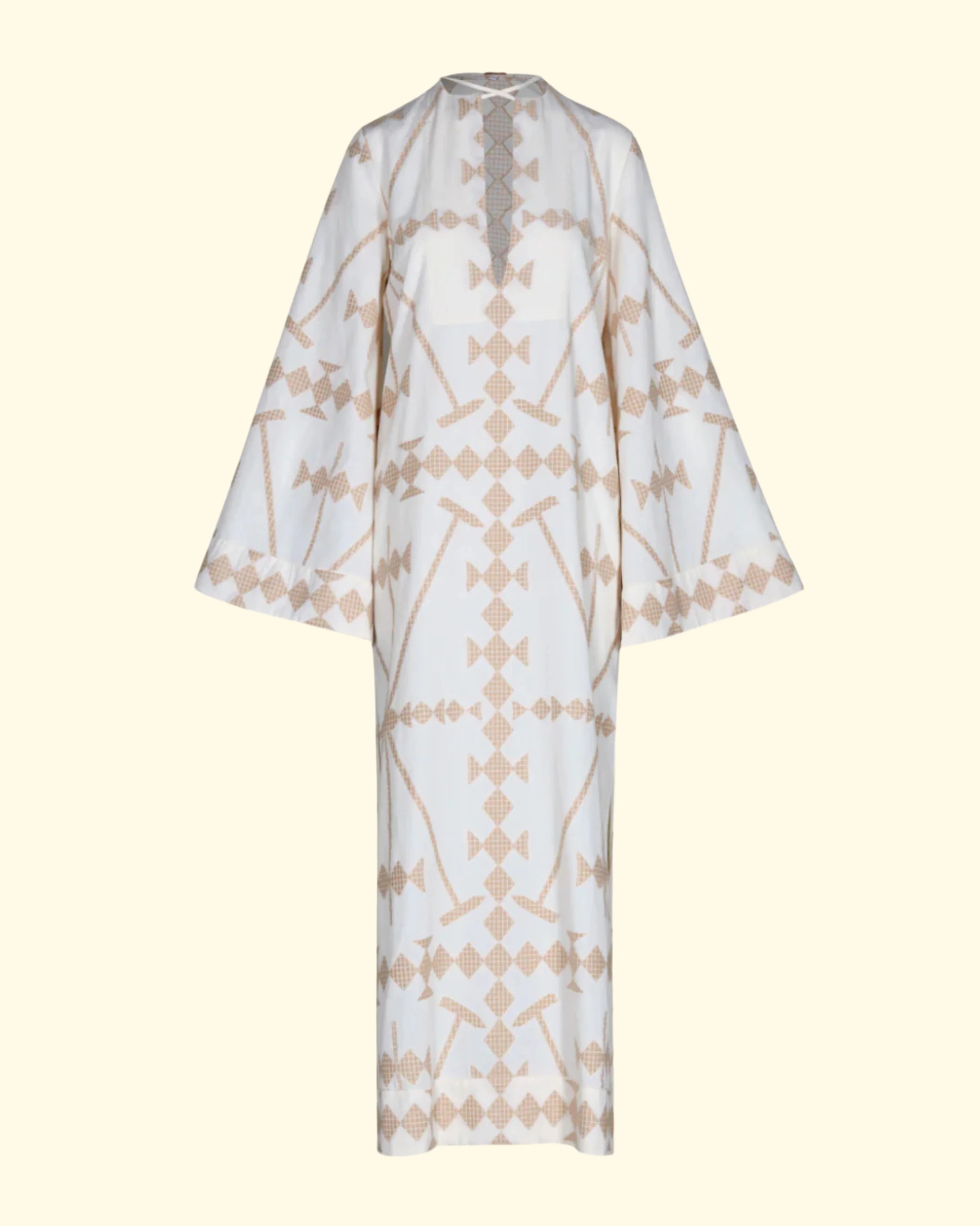 Savannah Tunic Dress | Ecru Sand - Image 5