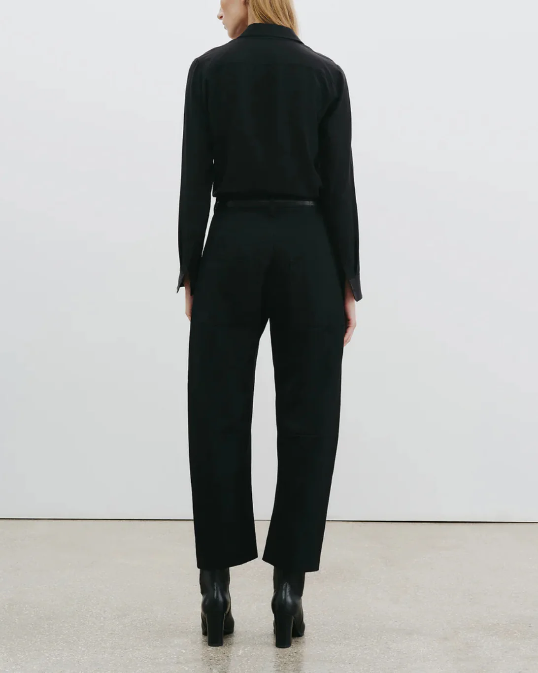 Shon Wool Pant | Black - Image 3