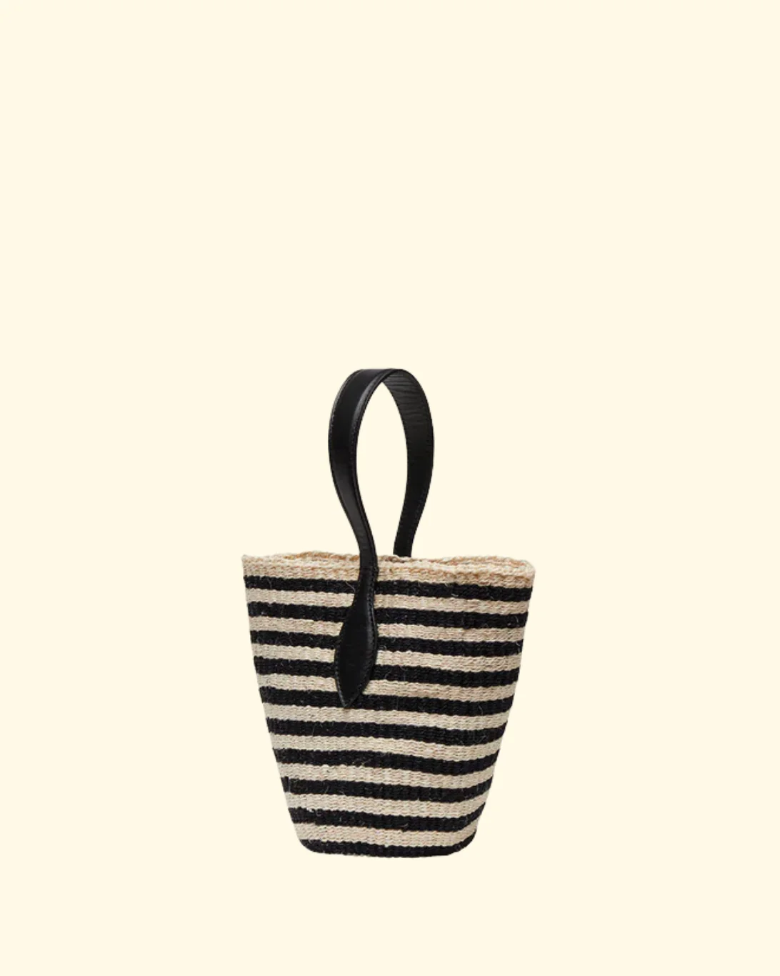 Single Handle Basket | Black/Cream - Image 3