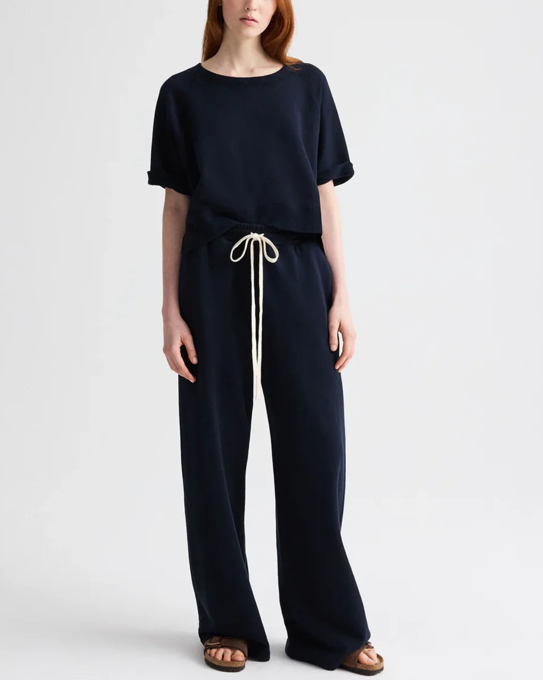 Slouchy Rolled Tee | Midnight - Image 3