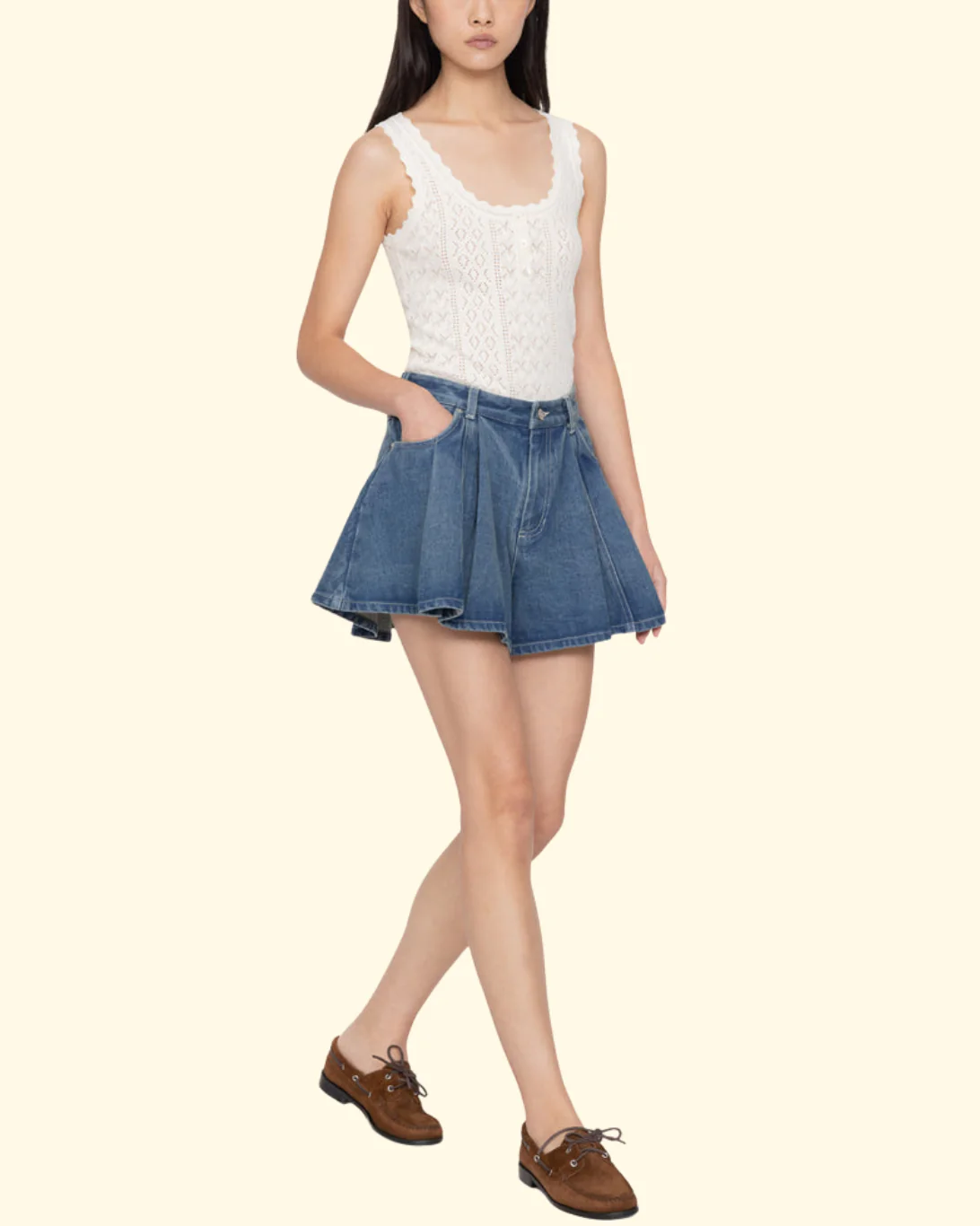 Stasia Shorts | Blue - Image 5