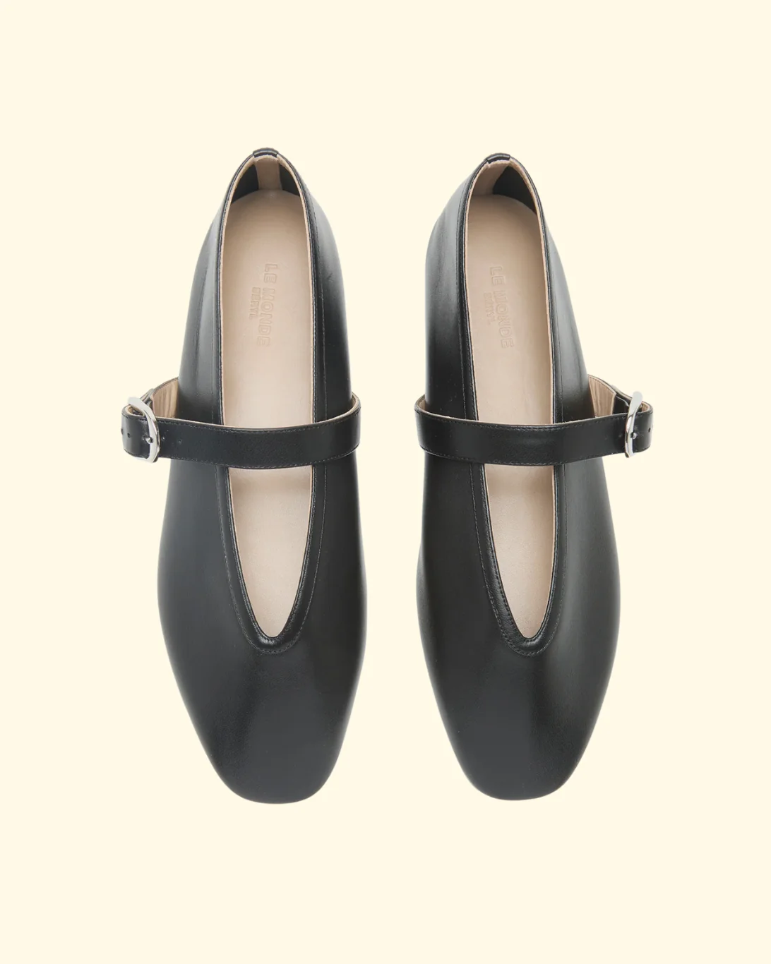 Stella Slipper | Black Leather - Image 3