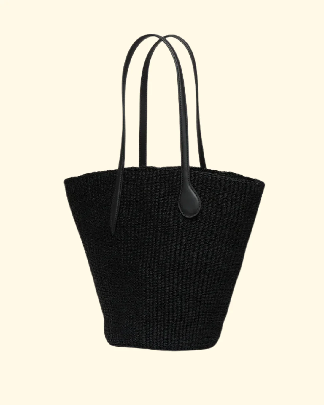 Straw Basket | Black - Image 3