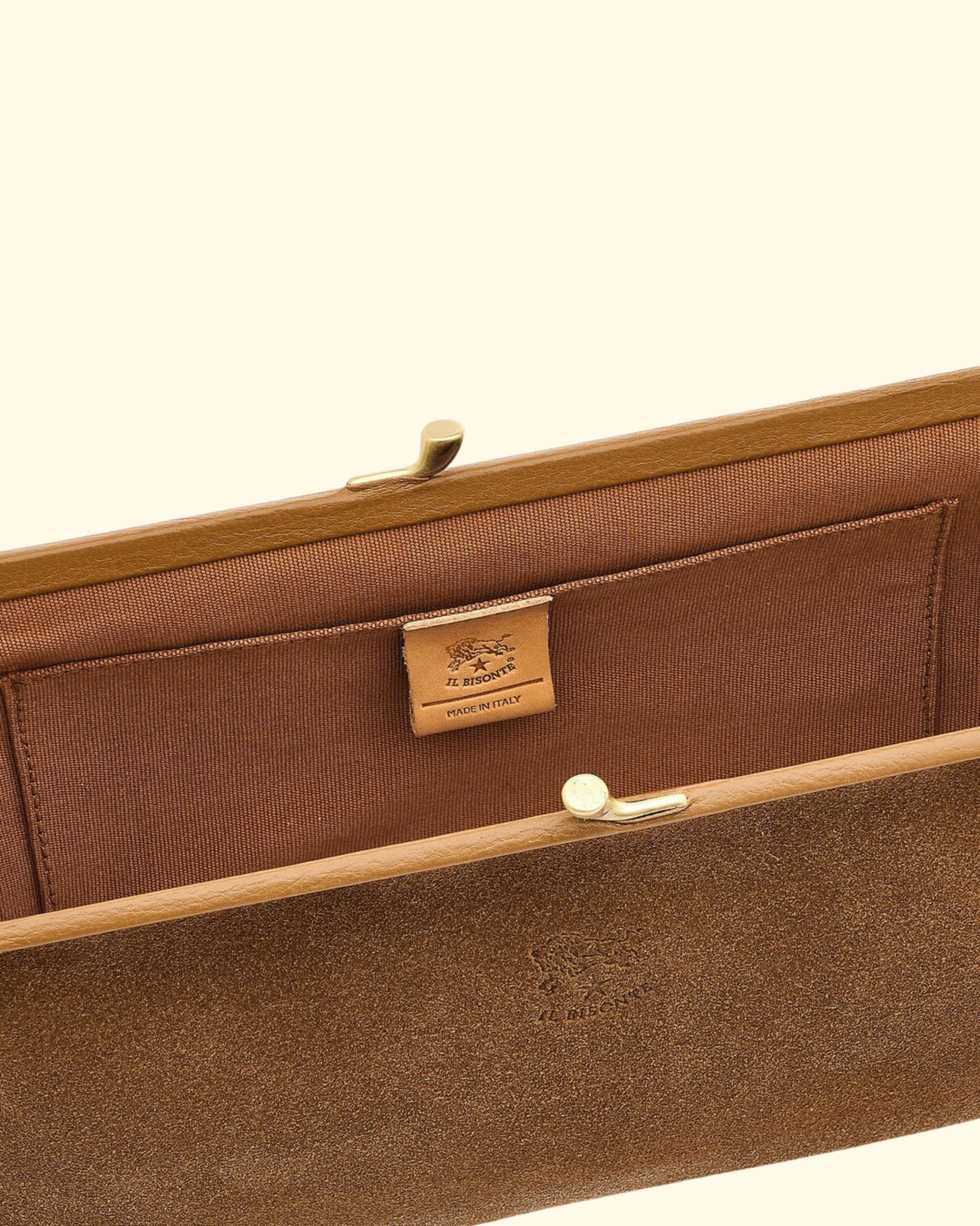Suede Classic Clutch | Gianduia - Image 2