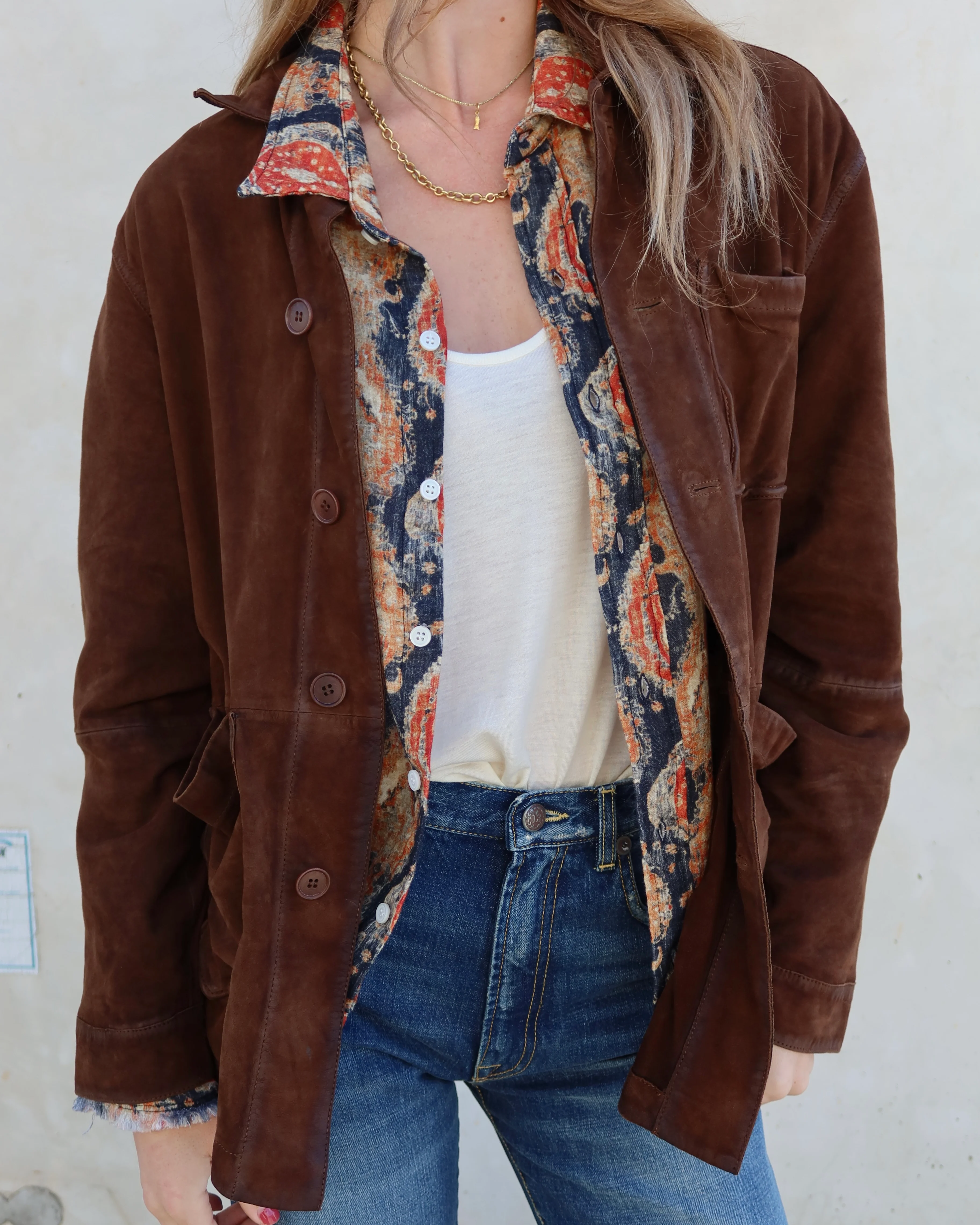 Suede Jacket | Cuoio - Image 2