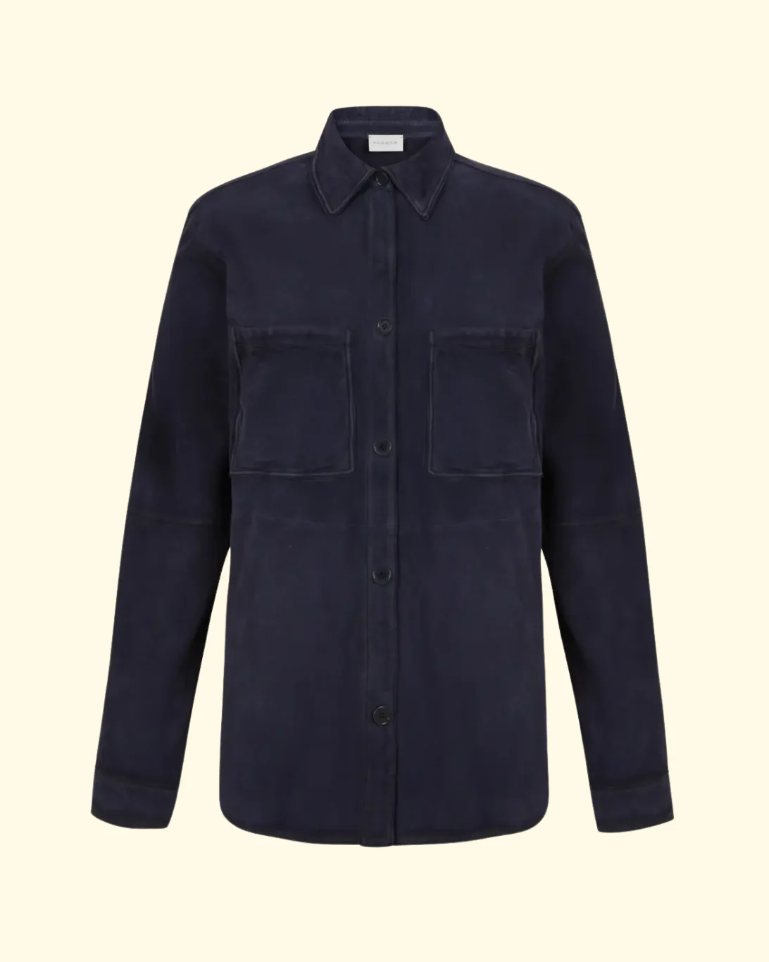 Suede Shirt | Blue