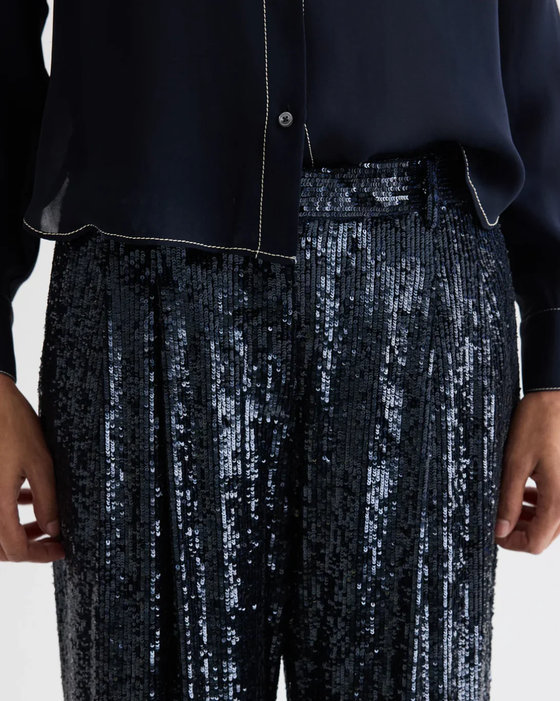 Sulli Pant | Midnight Sequin - Image 3