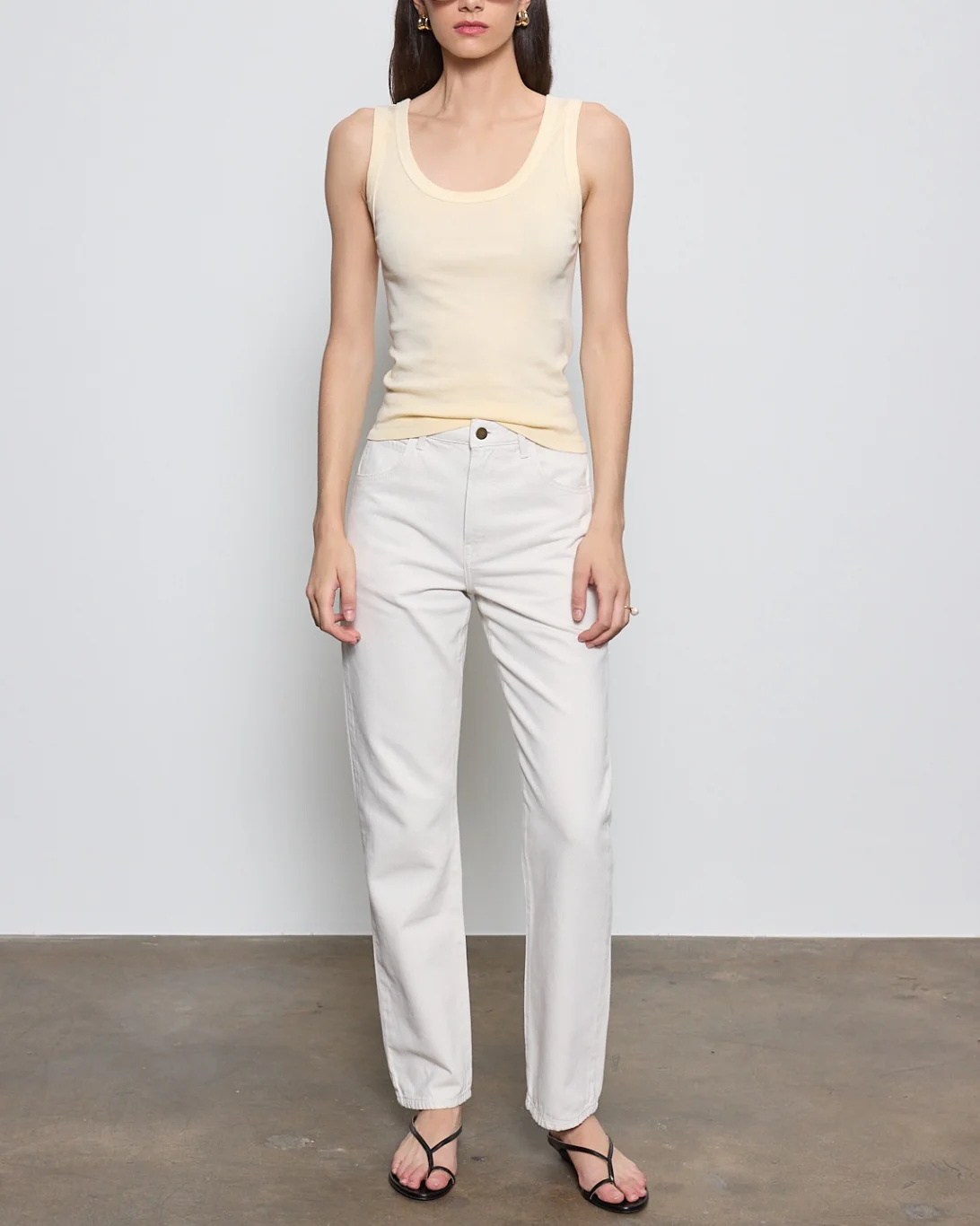 Supima Baby Rib Tank | Flan