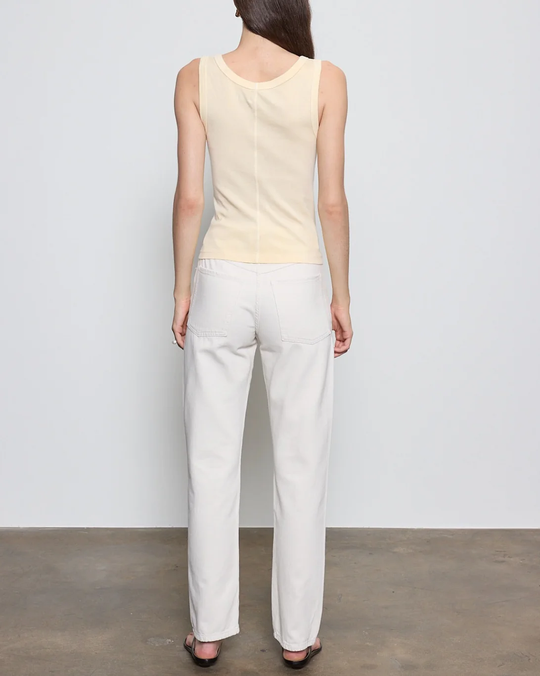 Supima Baby Rib Tank | Flan - Image 2