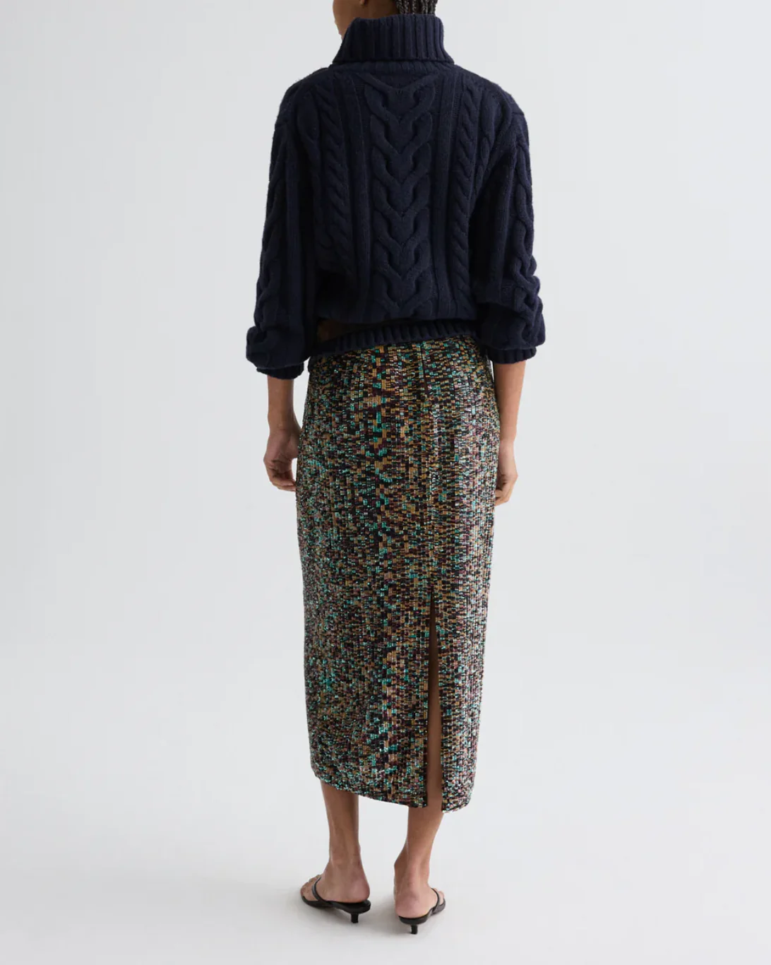 Sylkie Skirt | Dark Chocolate - Image 4