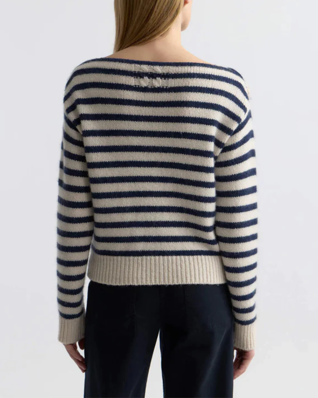 Tandy Sweater | Ivory/Marine - Image 4