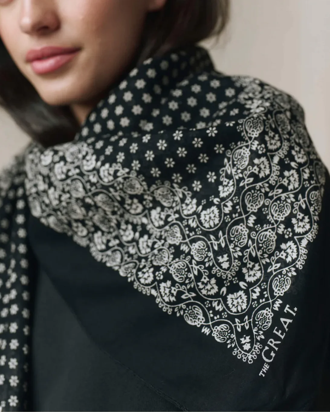 The Big Bandana | Almost Black - Image 4