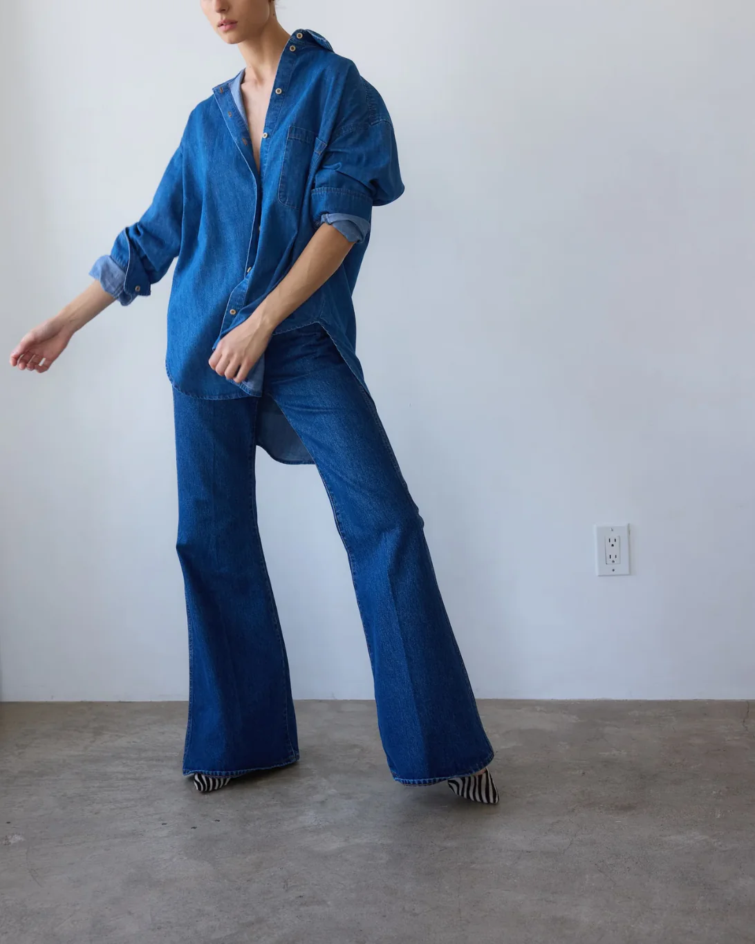 The Essential Shirt | Farrah Indigo - Image 5