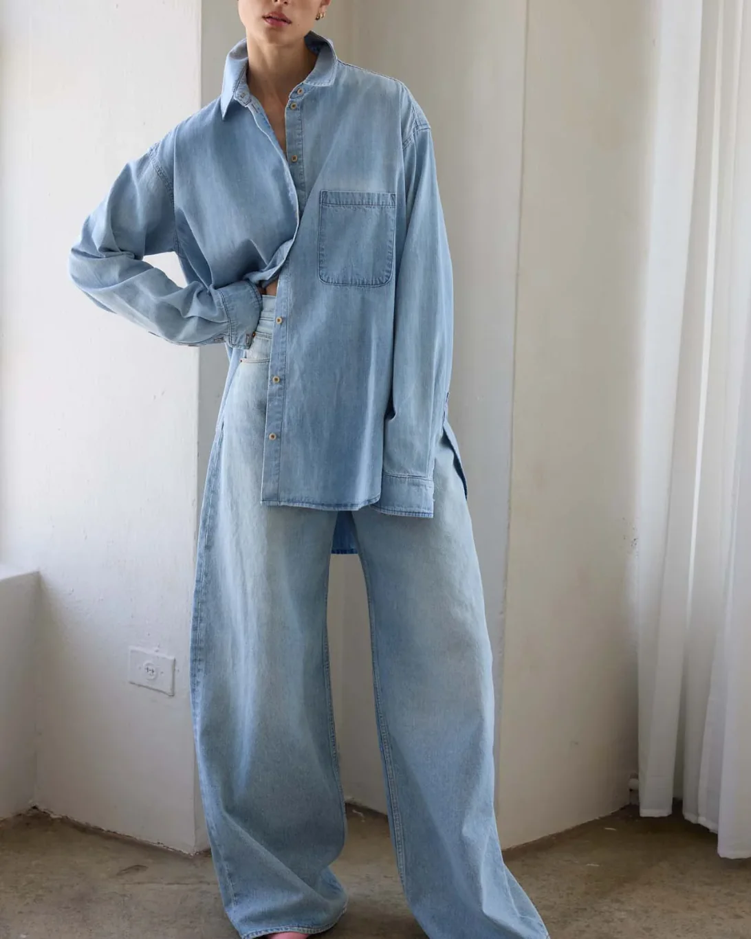 The Essential Shirt | Ice Indigo - Image 2