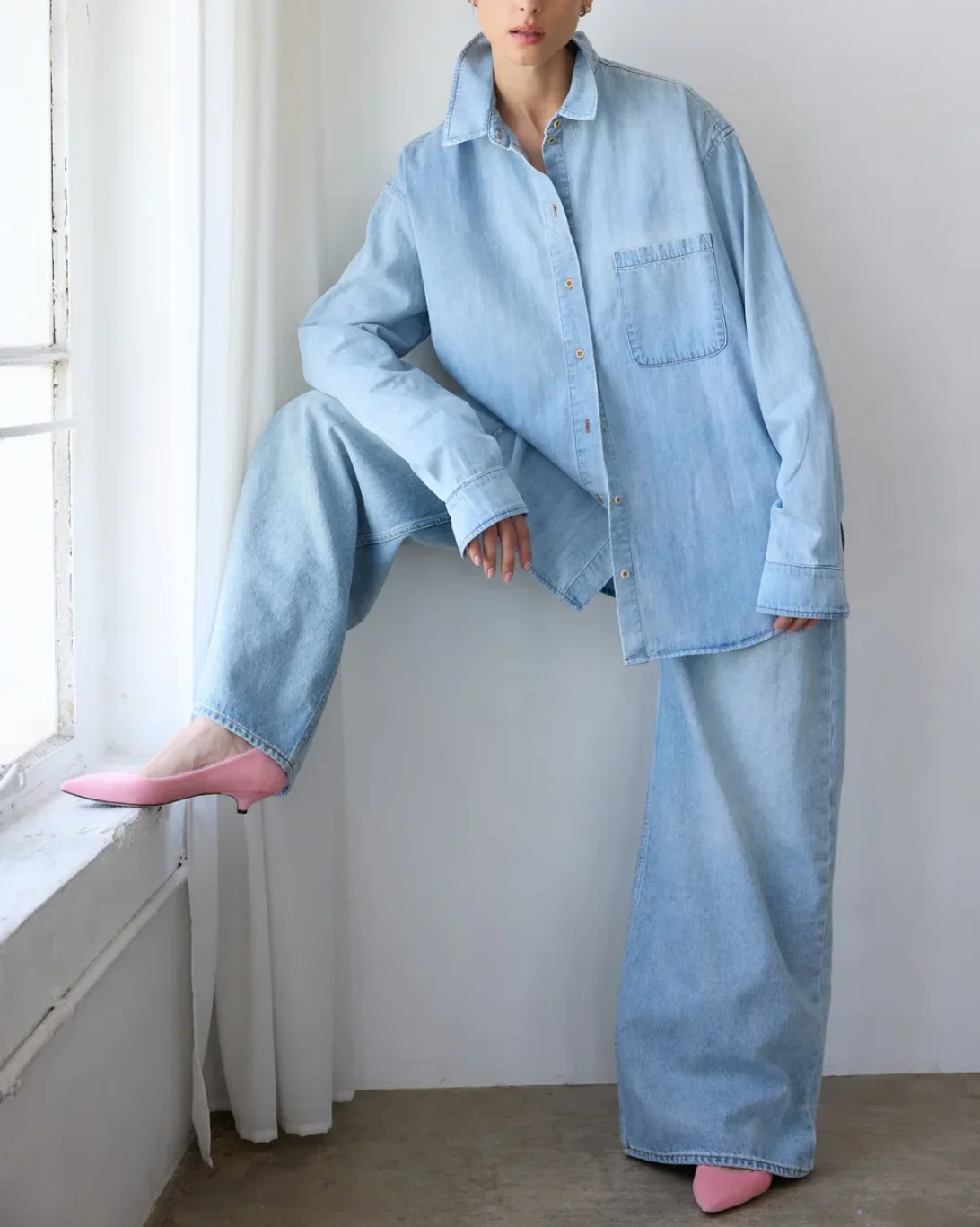 The Essential Shirt | Ice Indigo - Image 3