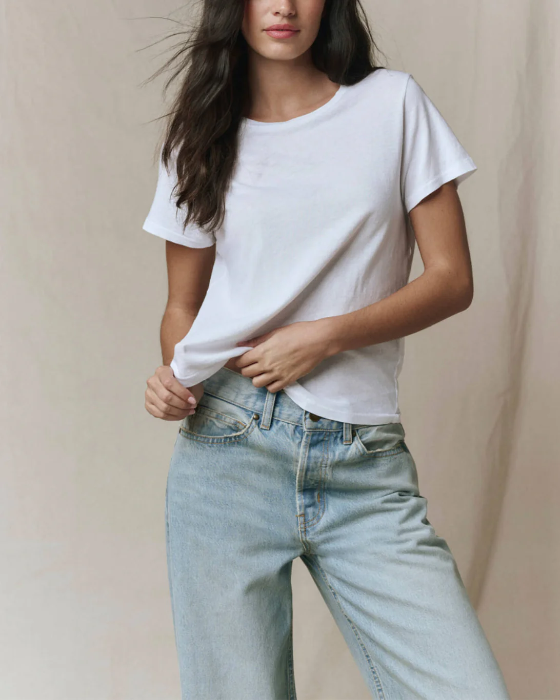 The Little Tee | True White - Image 2