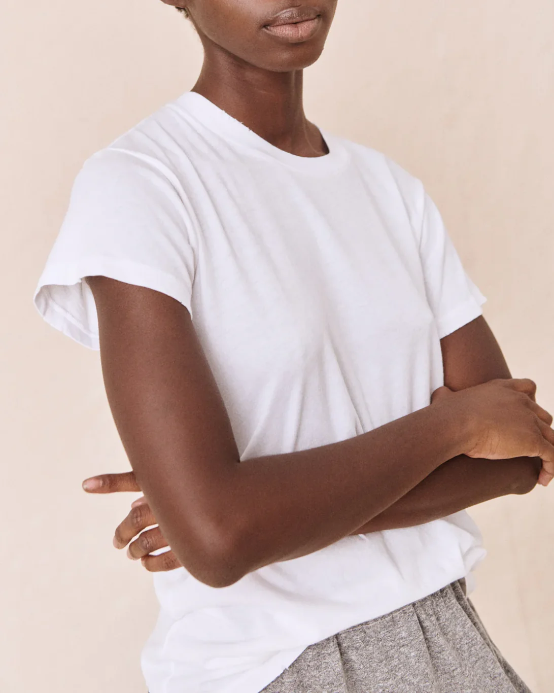 The Slim Tee | True White - Image 2