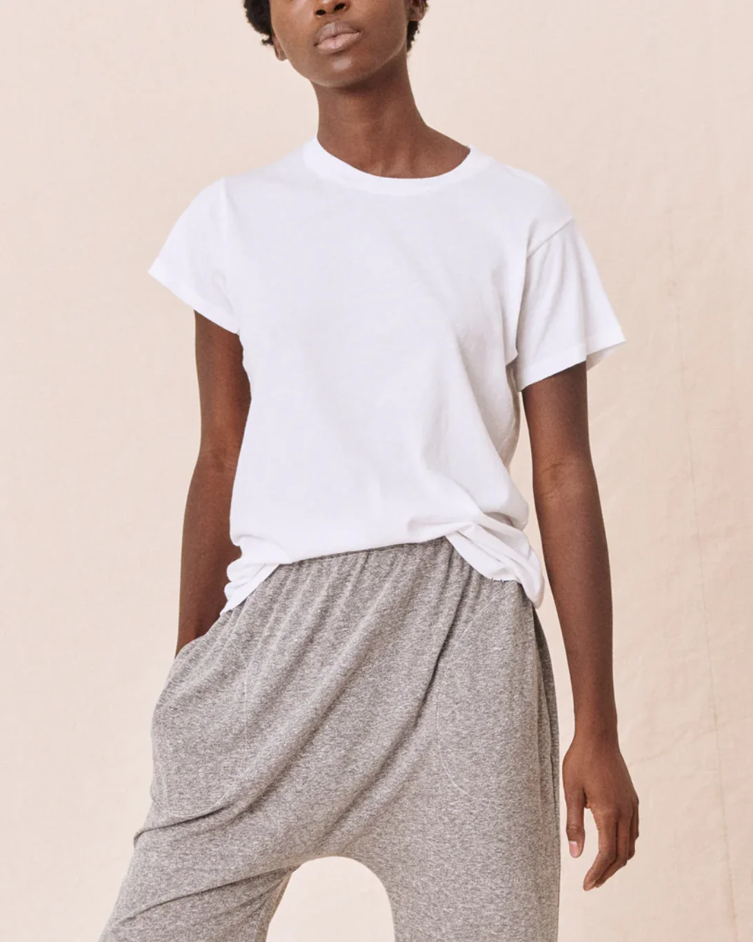 The Slim Tee | True White - Image 3