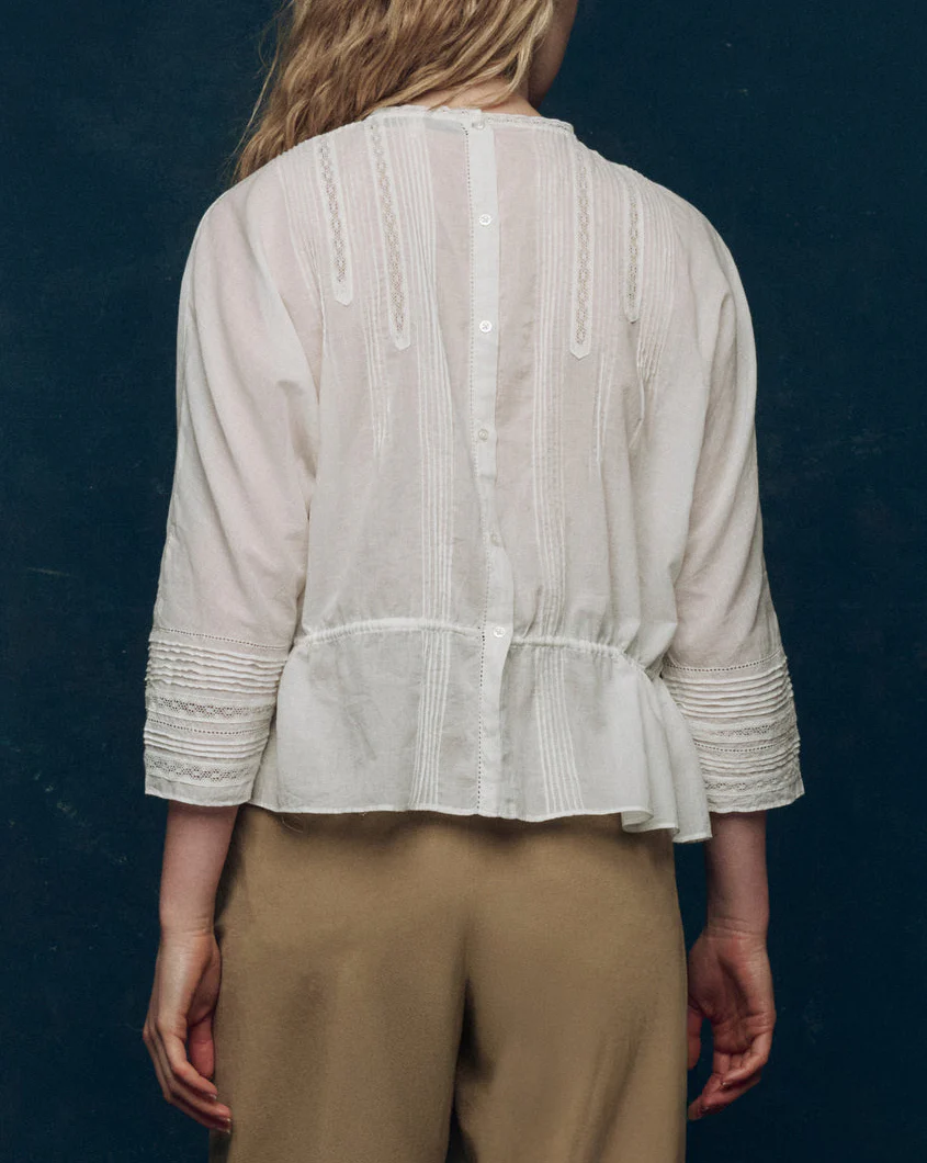 The Victorian Top | White - Image 5