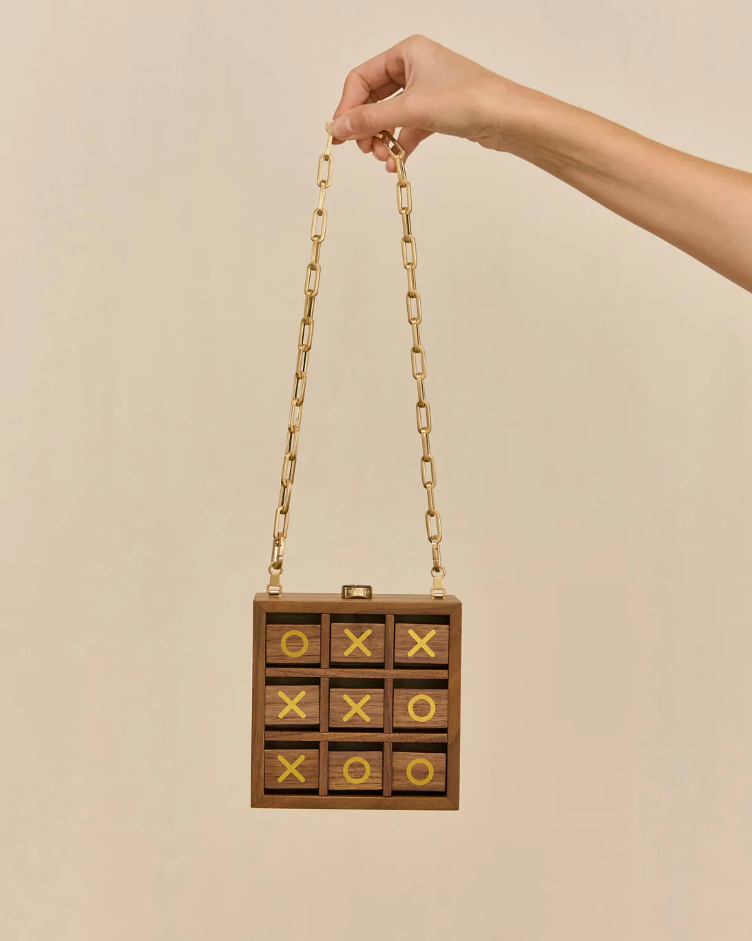 Tic Tac Toe Clutch | Walnut - Image 2