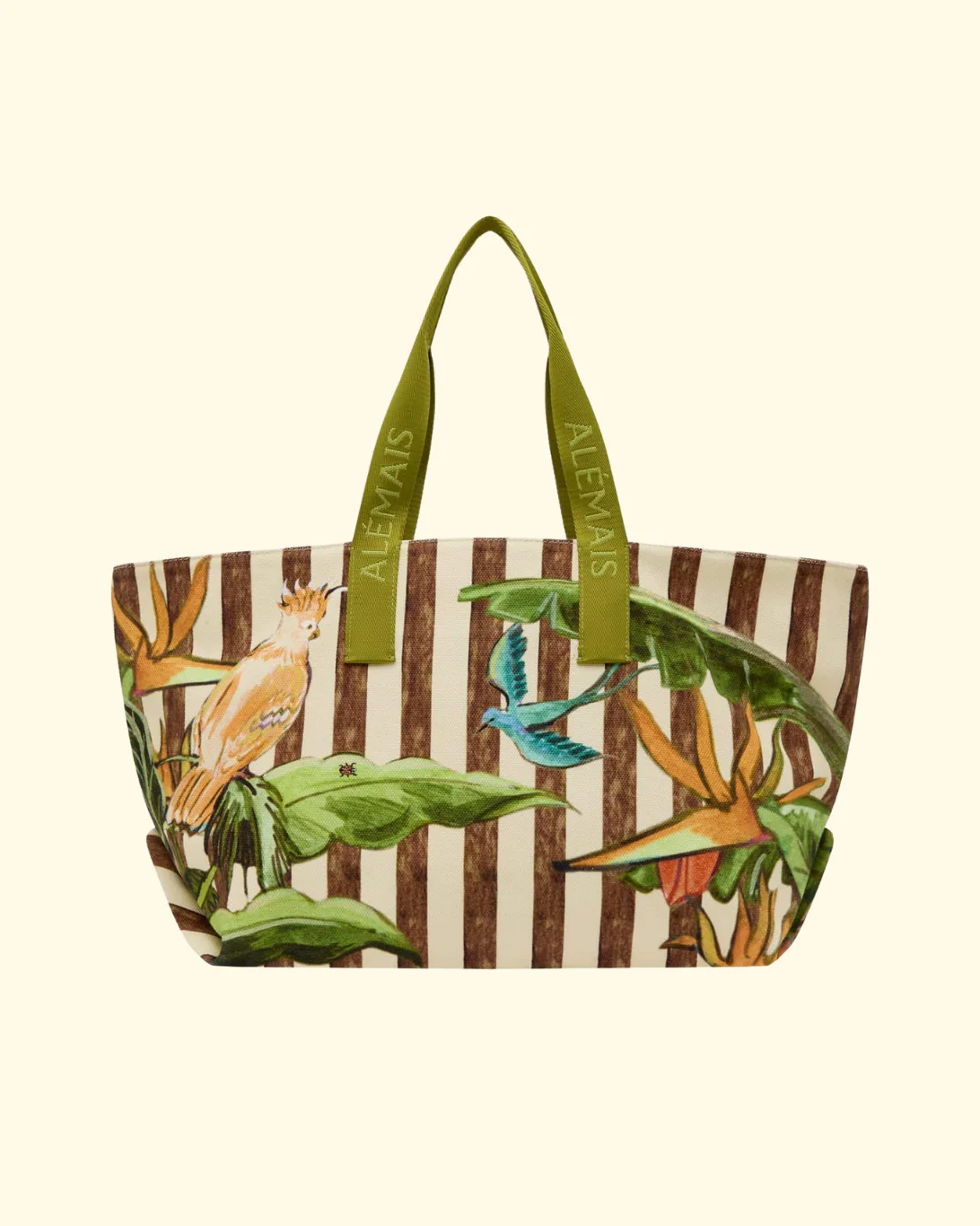 Toucan Tango Canvas Beach Tote | Multi - Image 2