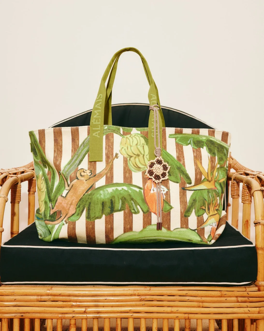 Toucan Tango Canvas Beach Tote | Multi - Image 4