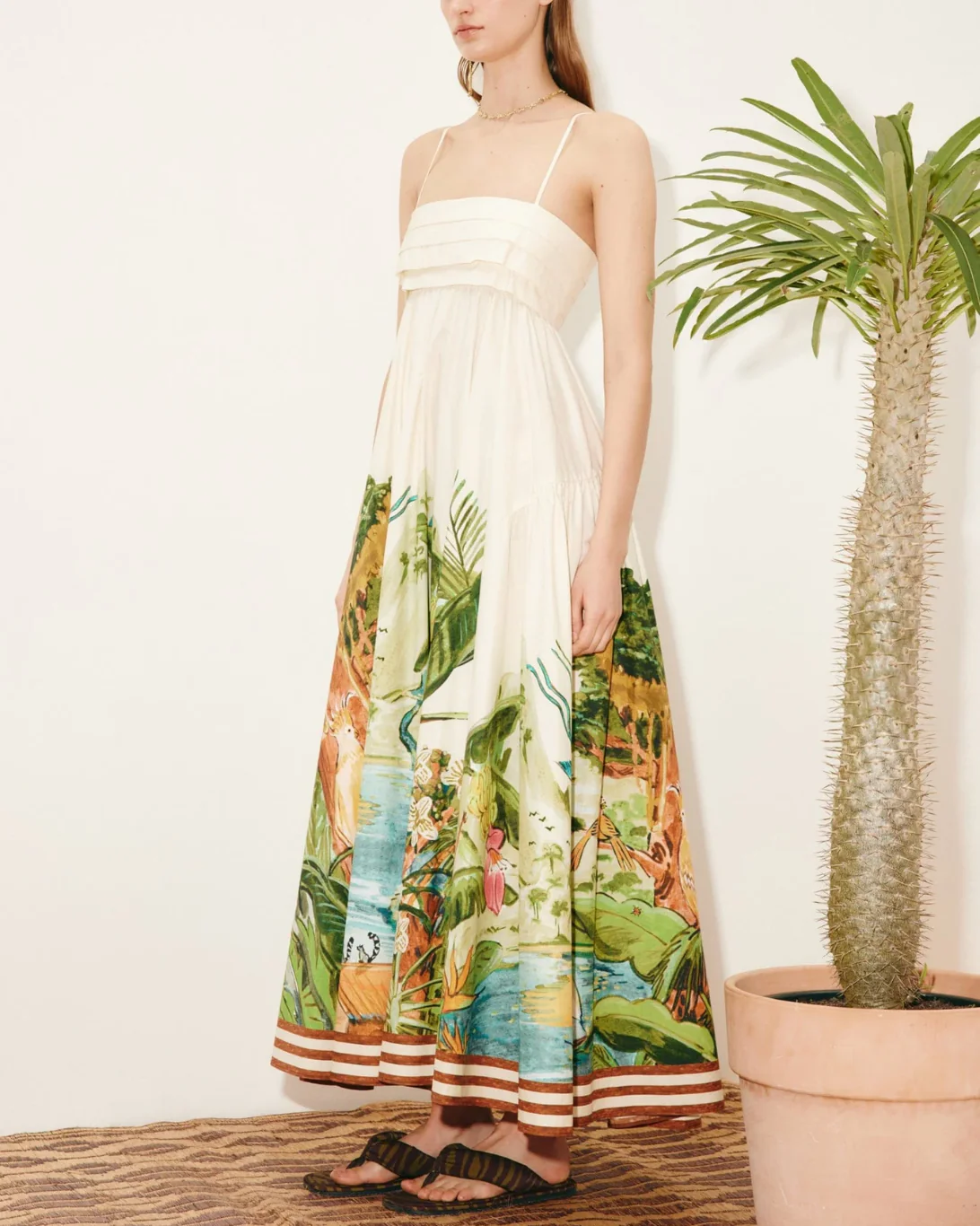 Toucan Tango Midi Dress | Multi - Image 3