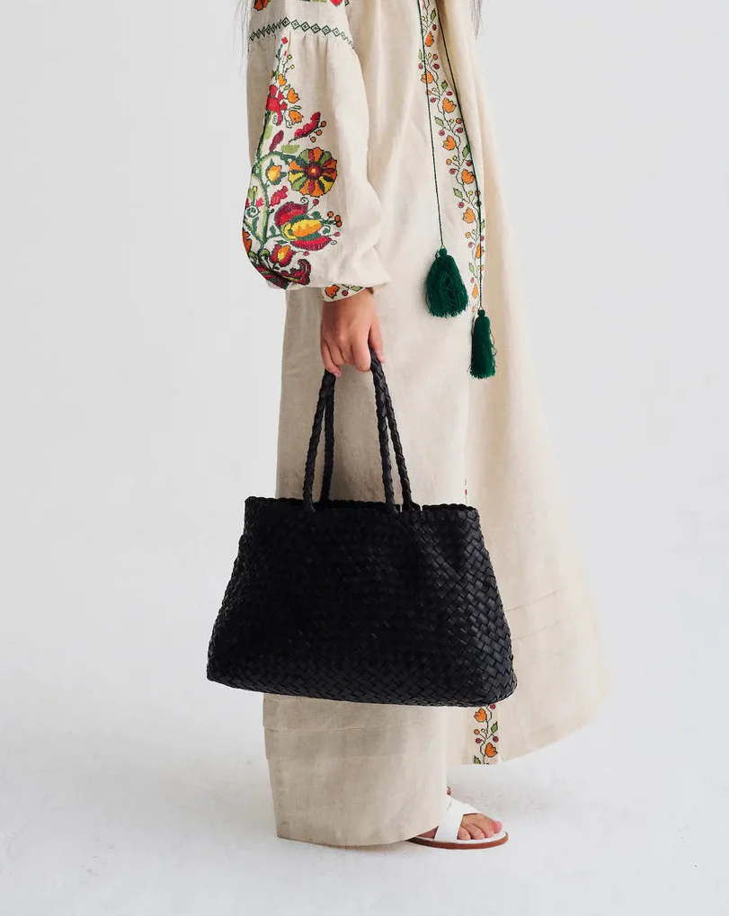 Vintage Mesh Tote | Black - Image 2