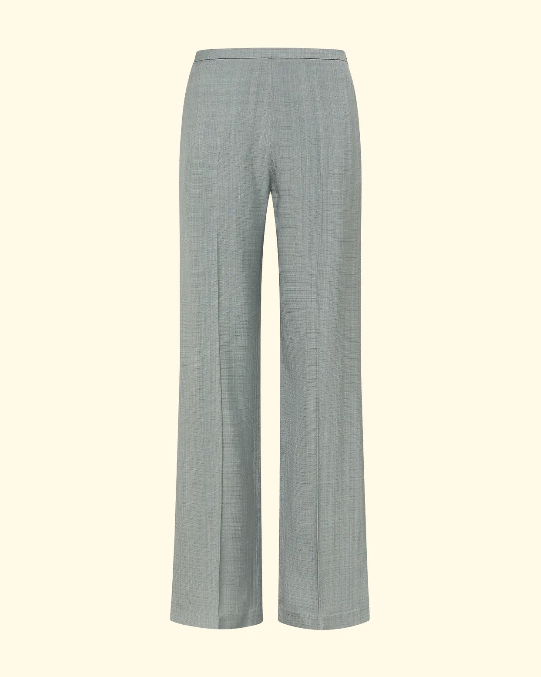 Viscose Hopsack Pants w/ Splits | Lagune