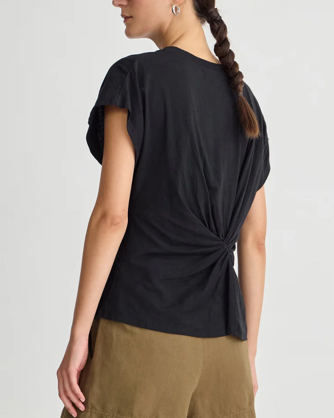 Volta Twist Top | Black - Image 2