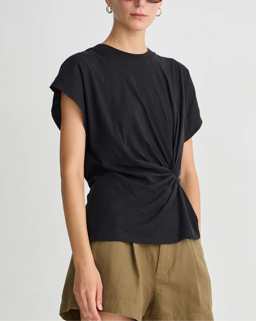 Volta Twist Top | Black - Image 3